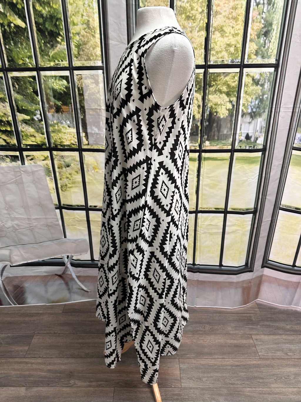 Nouveauté robe sans manches printemps/été 2024-BOUTIQUE SYLBELLE