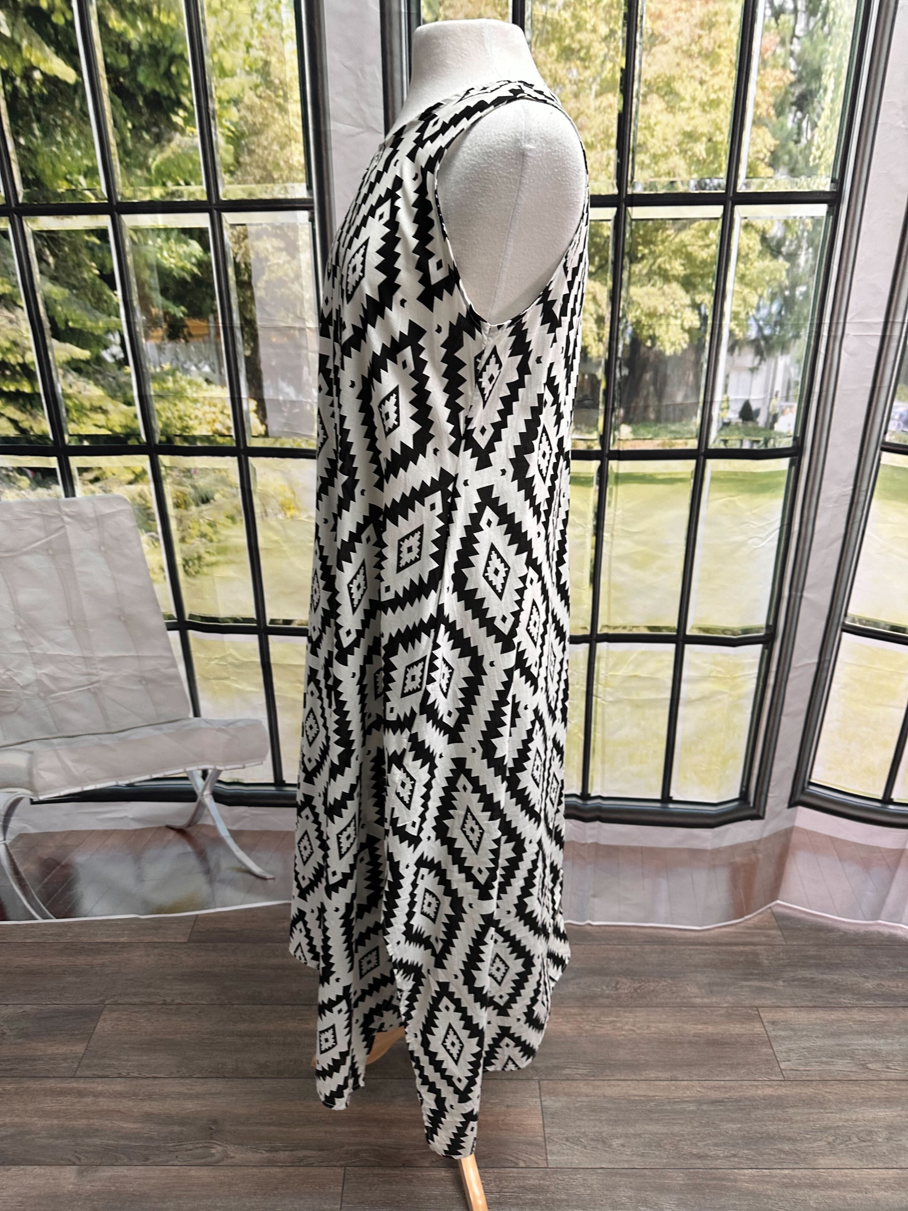 Nouveauté robe sans manches printemps/été 2024-BOUTIQUE SYLBELLE