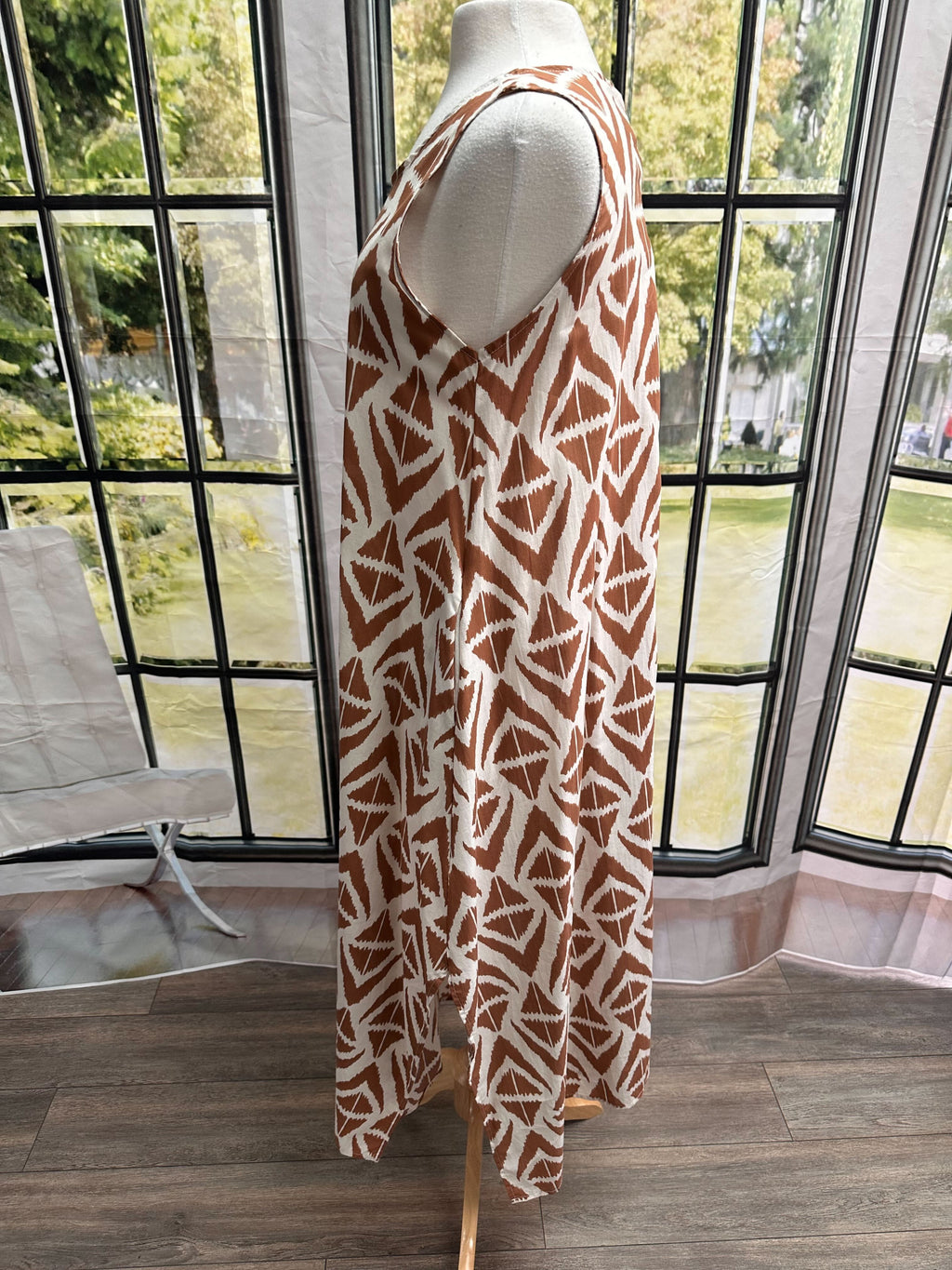 Nouveauté robe sans manches printemps/été 2025-BOUTIQUE SYLBELLE