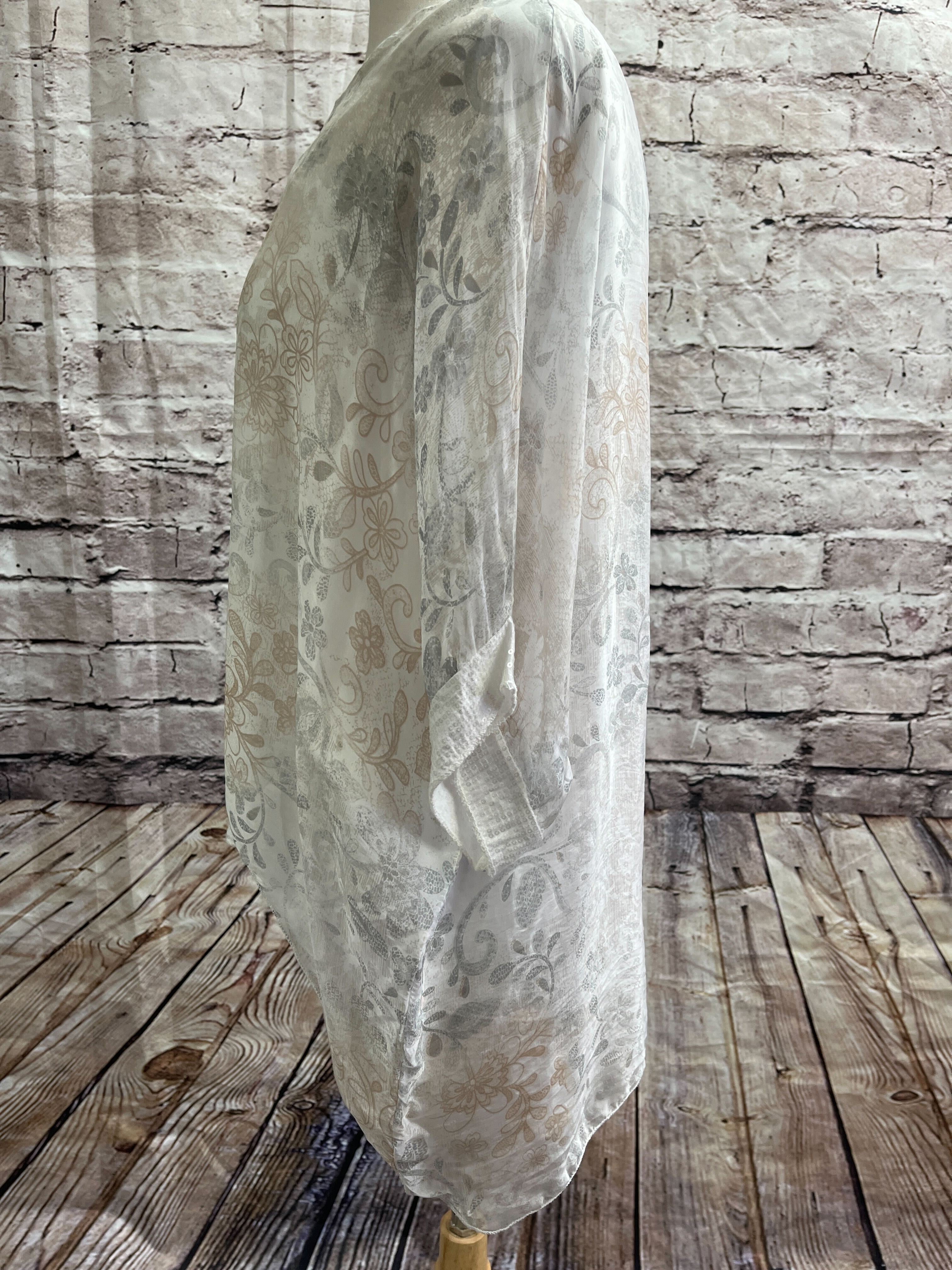 Blouse en soie