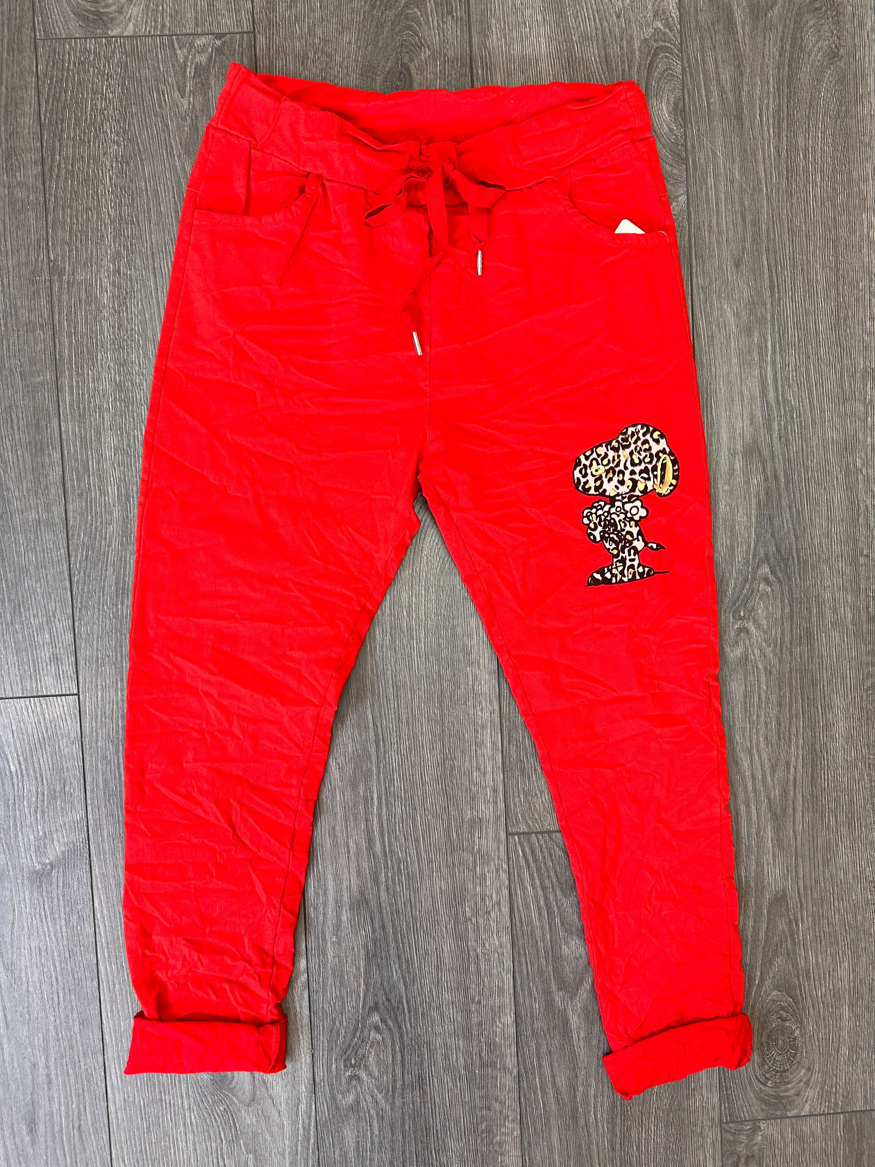 Nouveauté pantalon Snoopy automne/hiver 2024-2025- BOUTIQUE SYLBELLE