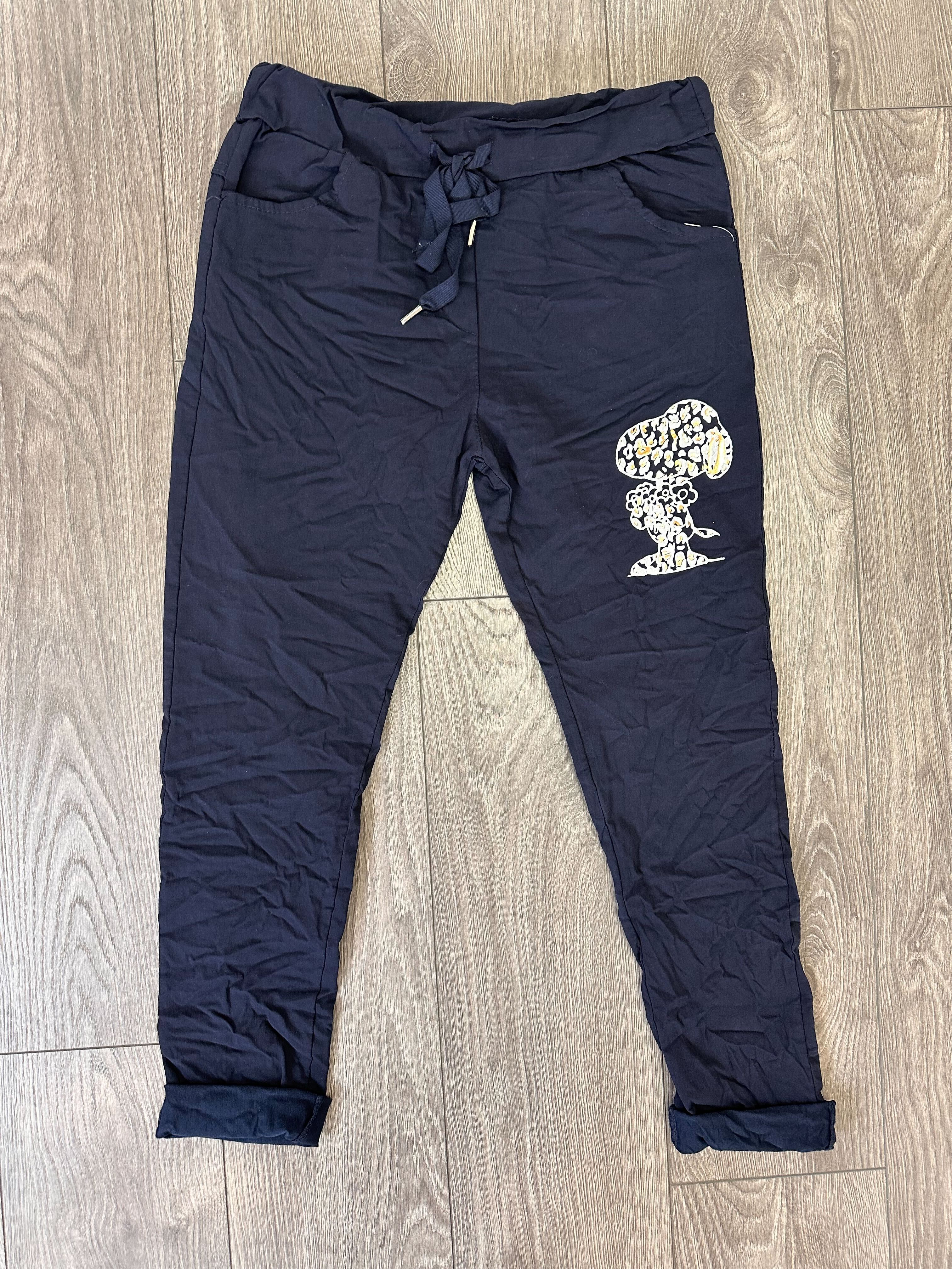 Nouveauté pantalon Snoopy automne/hiver 2024-2025- BOUTIQUE SYLBELLE