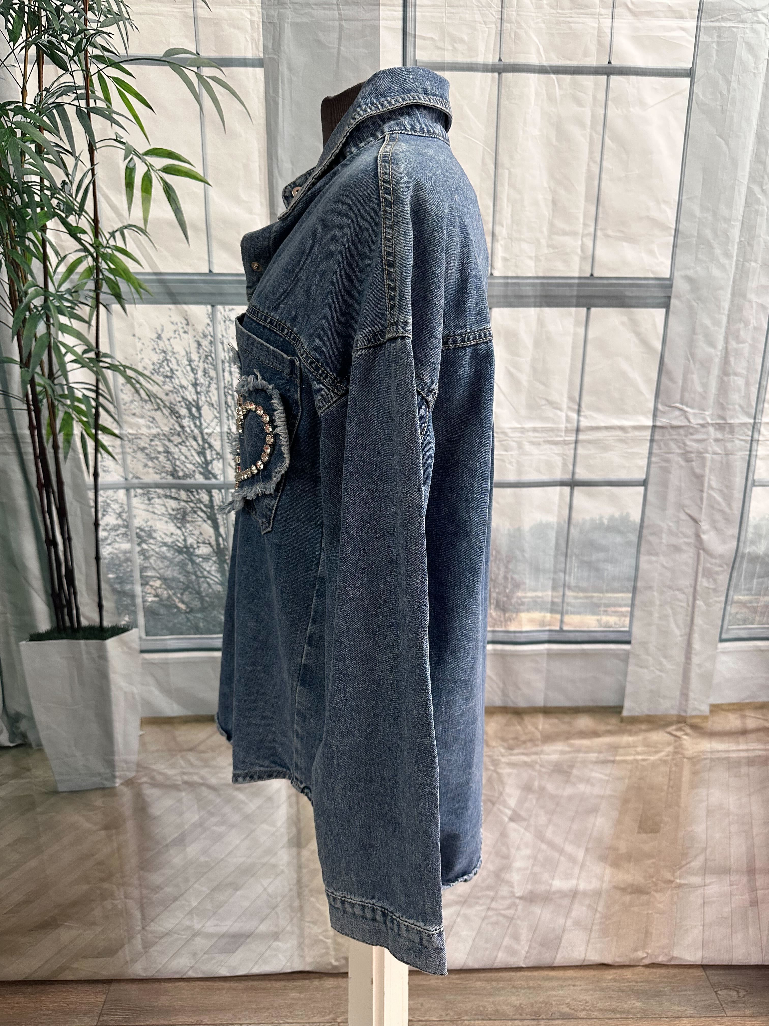 Nouveauté blouse en jeans - BOUTIQUE SYLBELLE