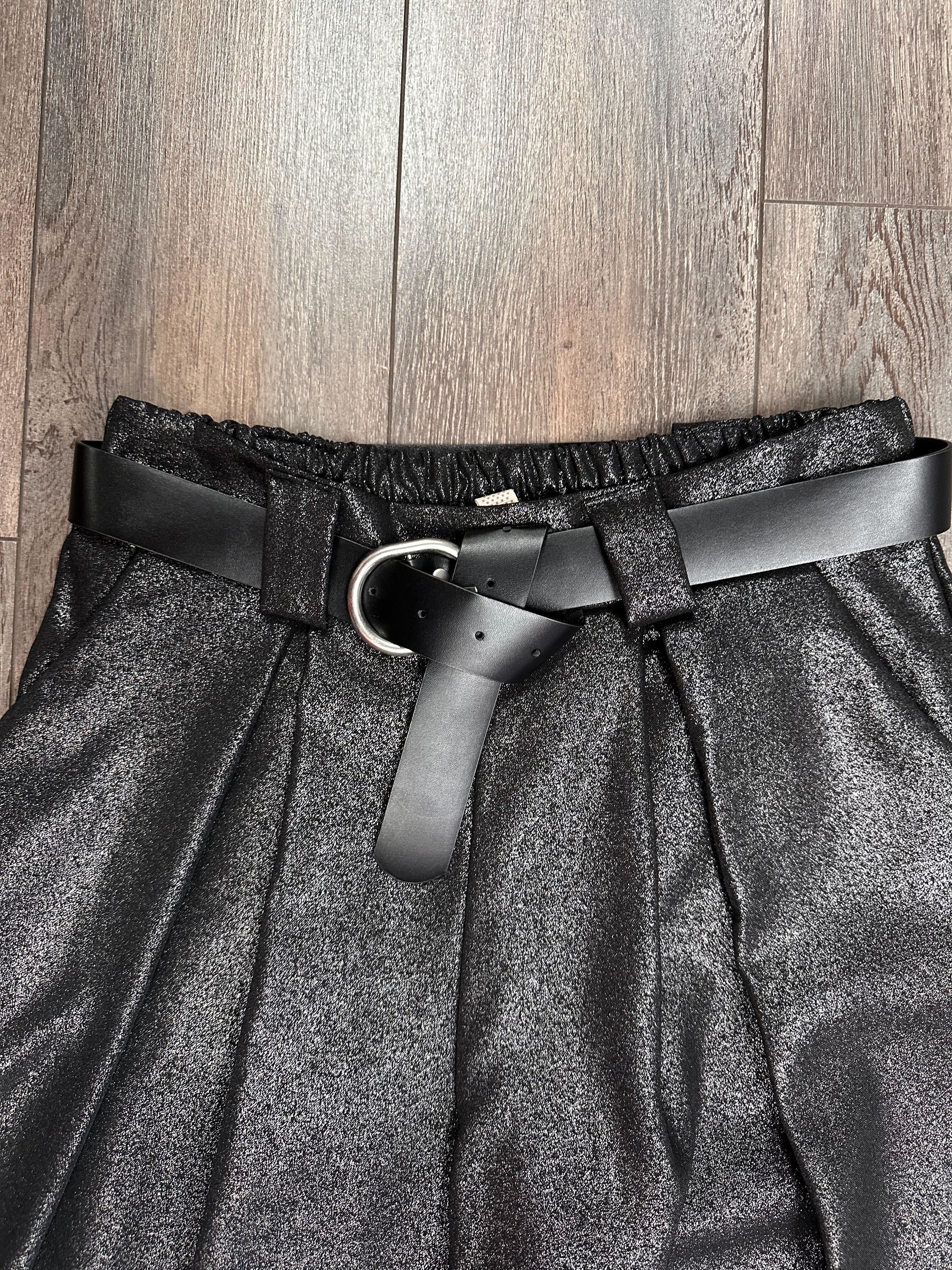Nouveauté pantalon scintillant avec ceinture automne/hiver 2024-2025- BOUTIQUE SYLBELLE