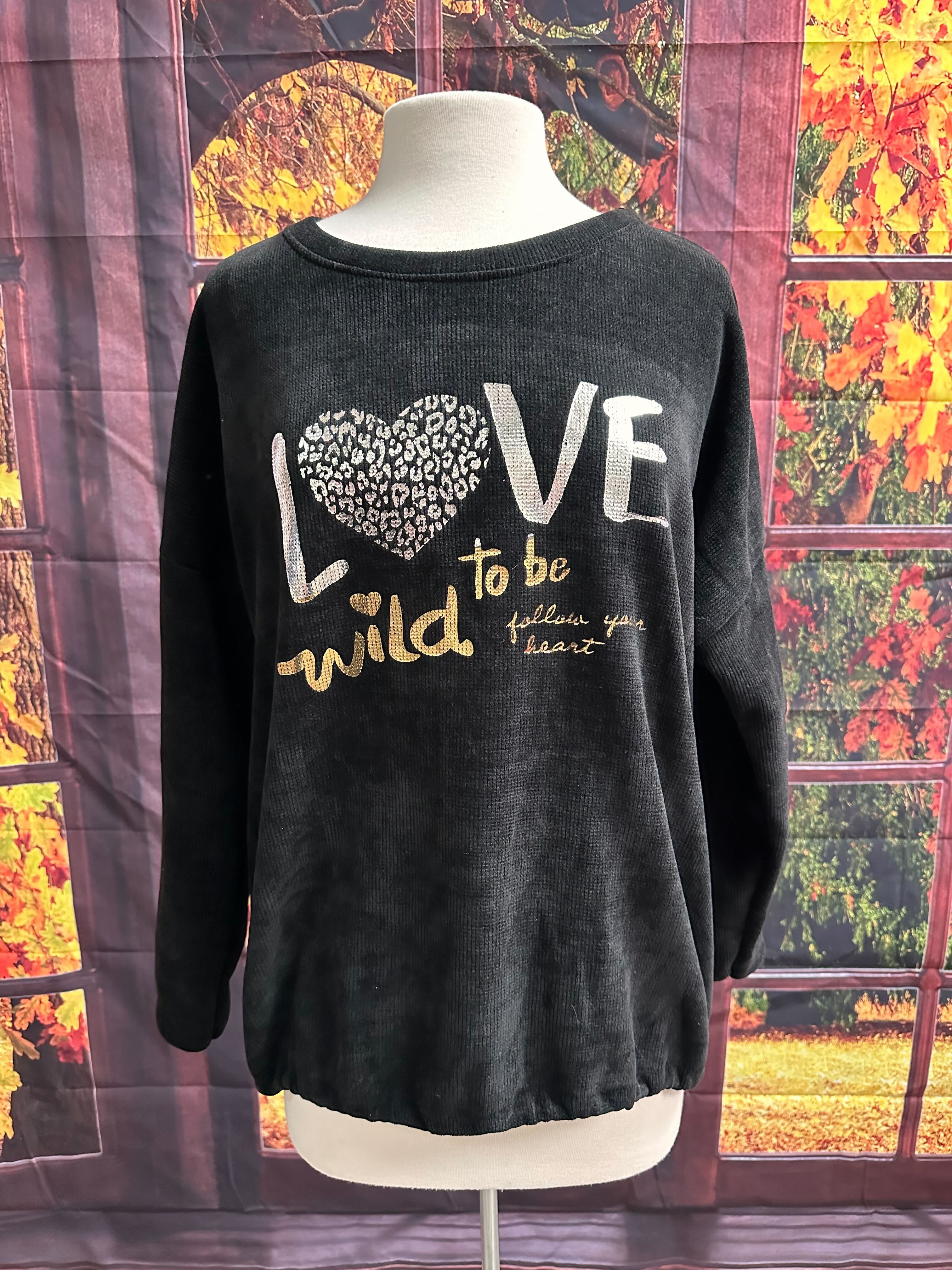 Nouveauté chandail love to be wild automne/hiver 2024-2025- BOUTIQUE SYLBELLE