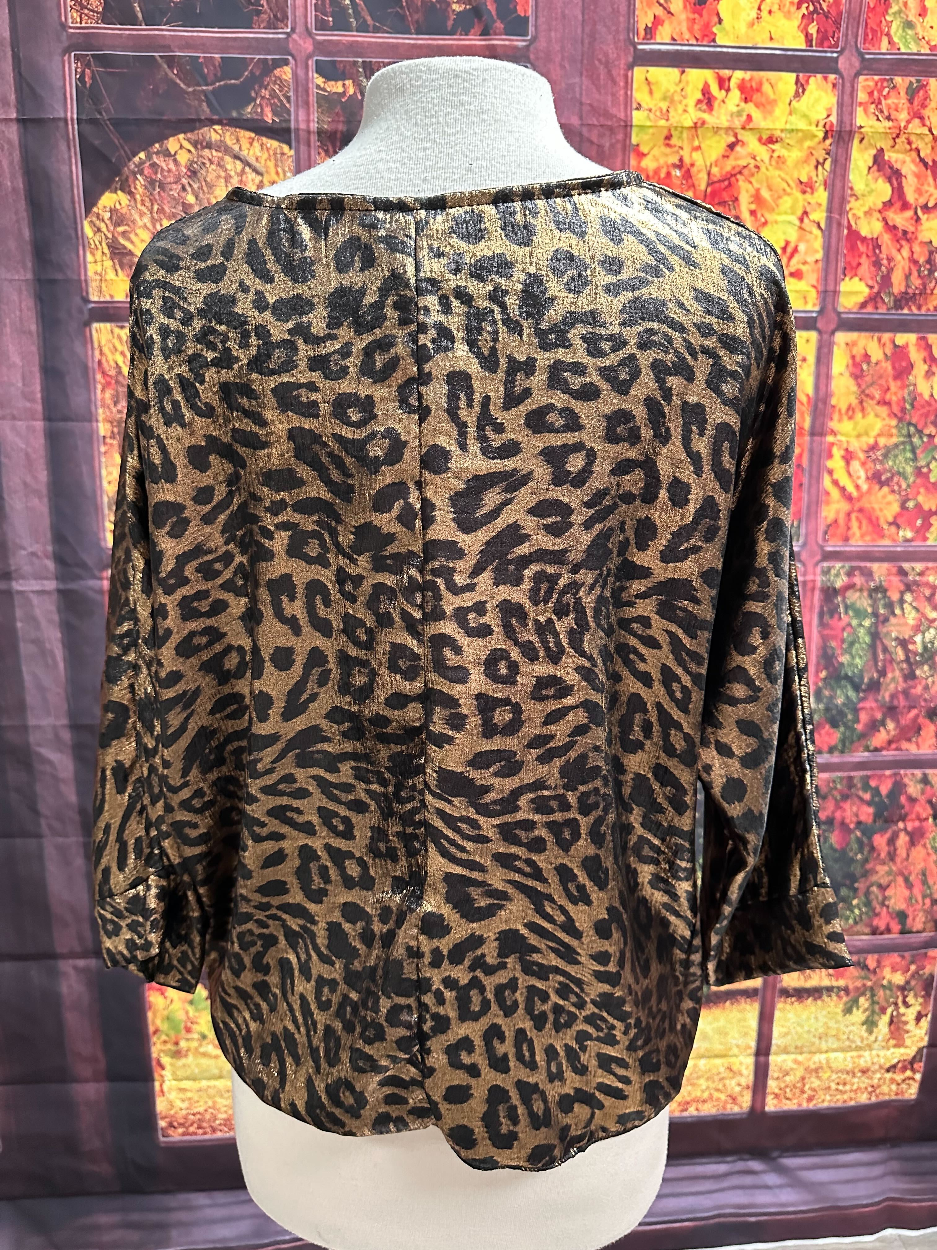 Nouveauté blouse léopard automne/hiver 2024-2025- BOUTIQUE SYLBELLE