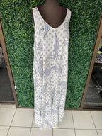 Combinaison/Salopette motif paisley