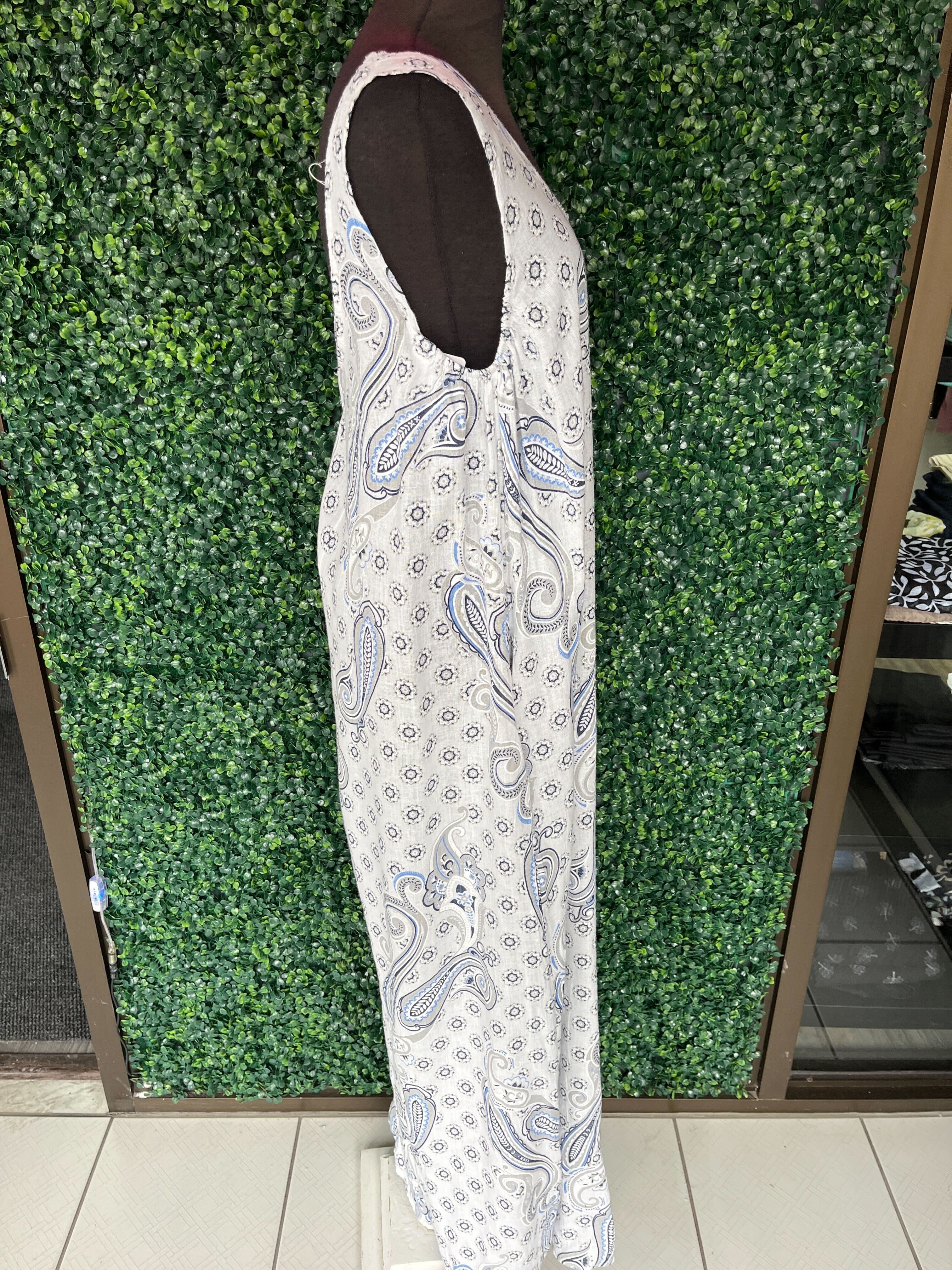Combinaison/Salopette motif paisley