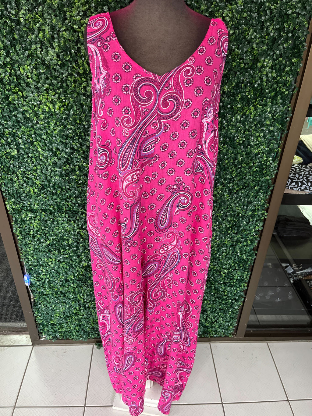 Combinaison/Salopette motif paisley