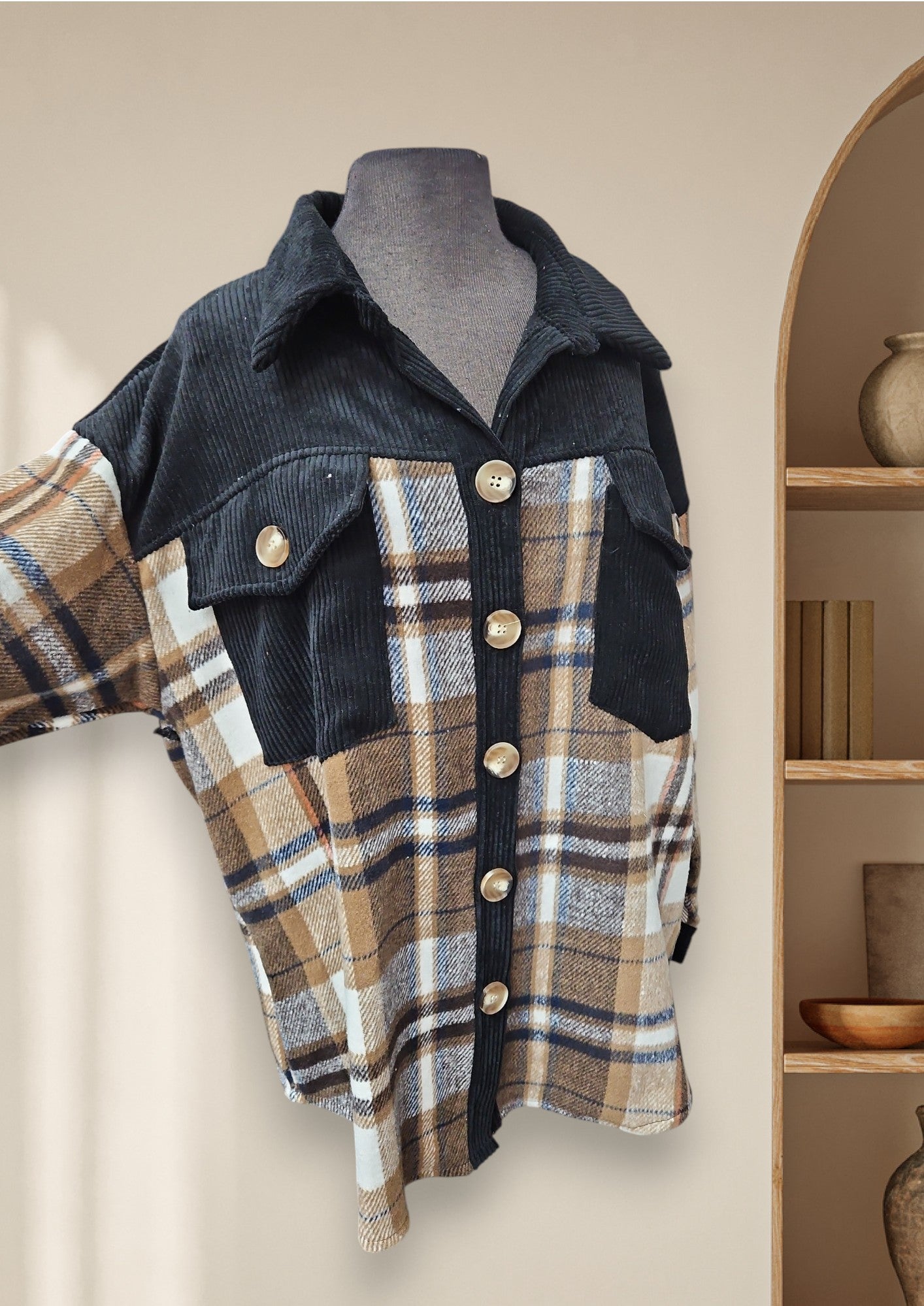 Chemise carreauté stylée