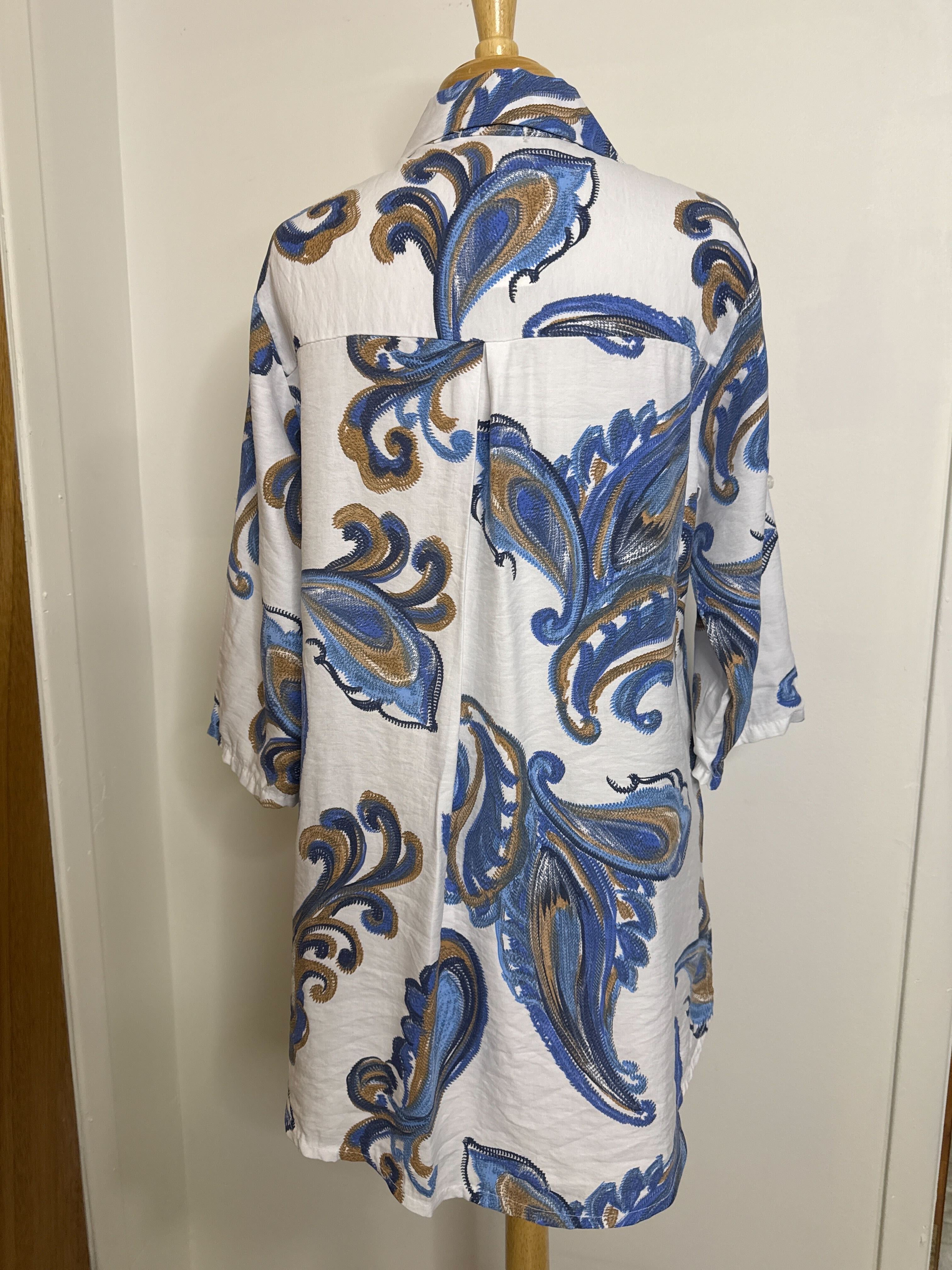 Chemise à motifs