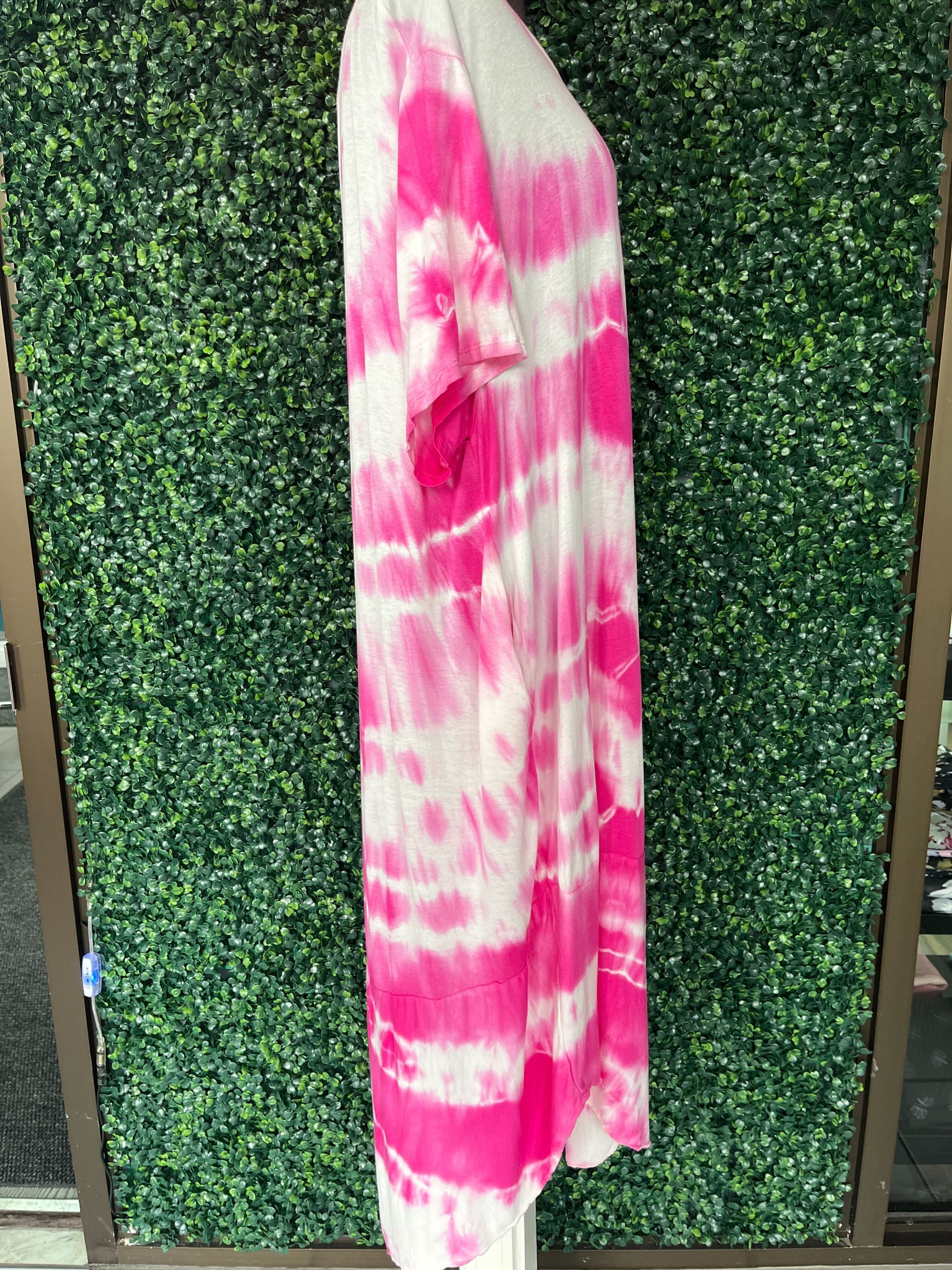 Robe effet tie-dye