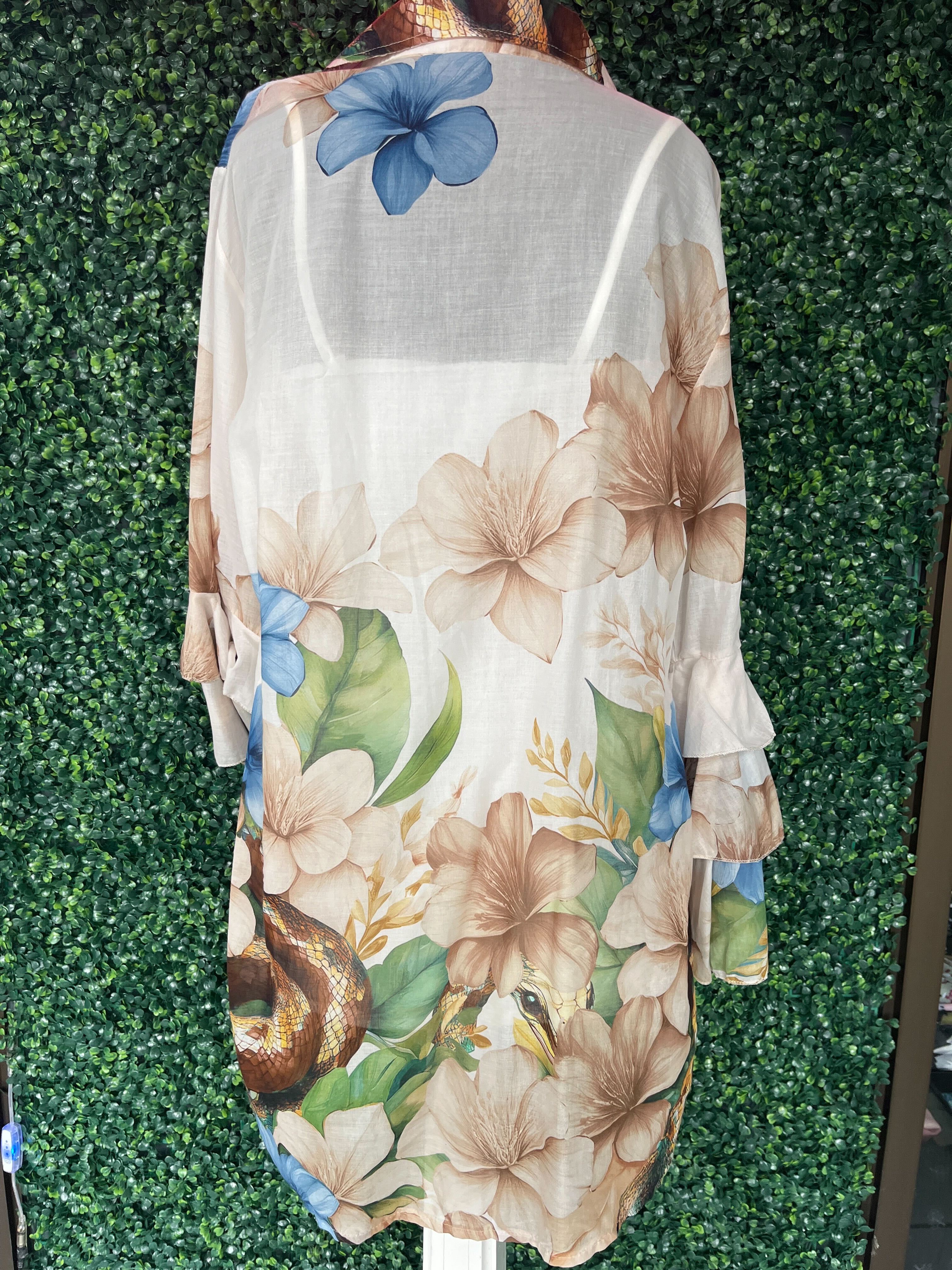 Blouse fleuris