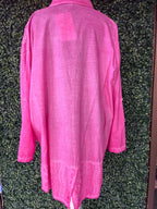 Chemise motif de fleurs