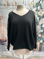 Chandail avec boucles en diamants