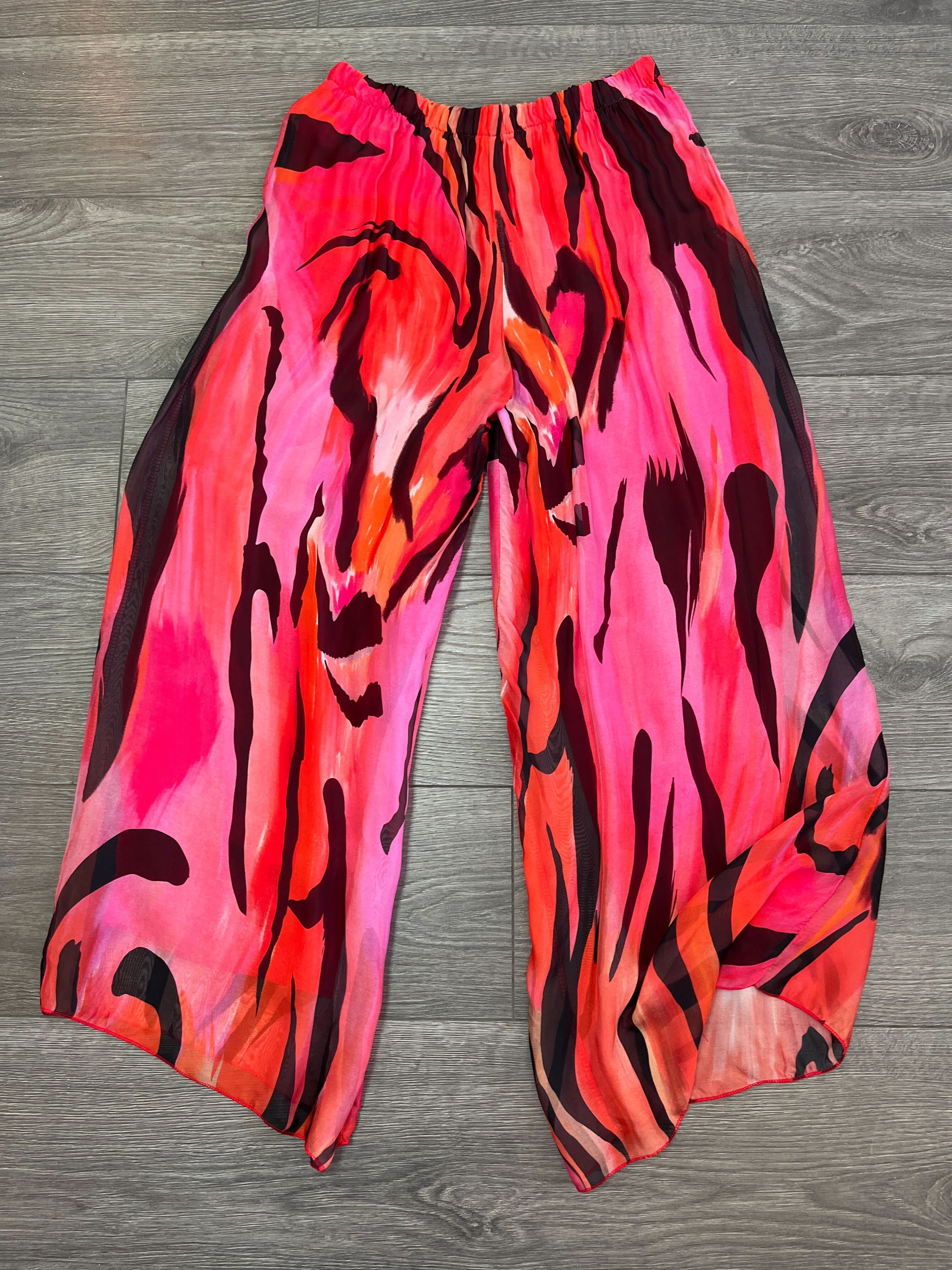 Pantalon en soie