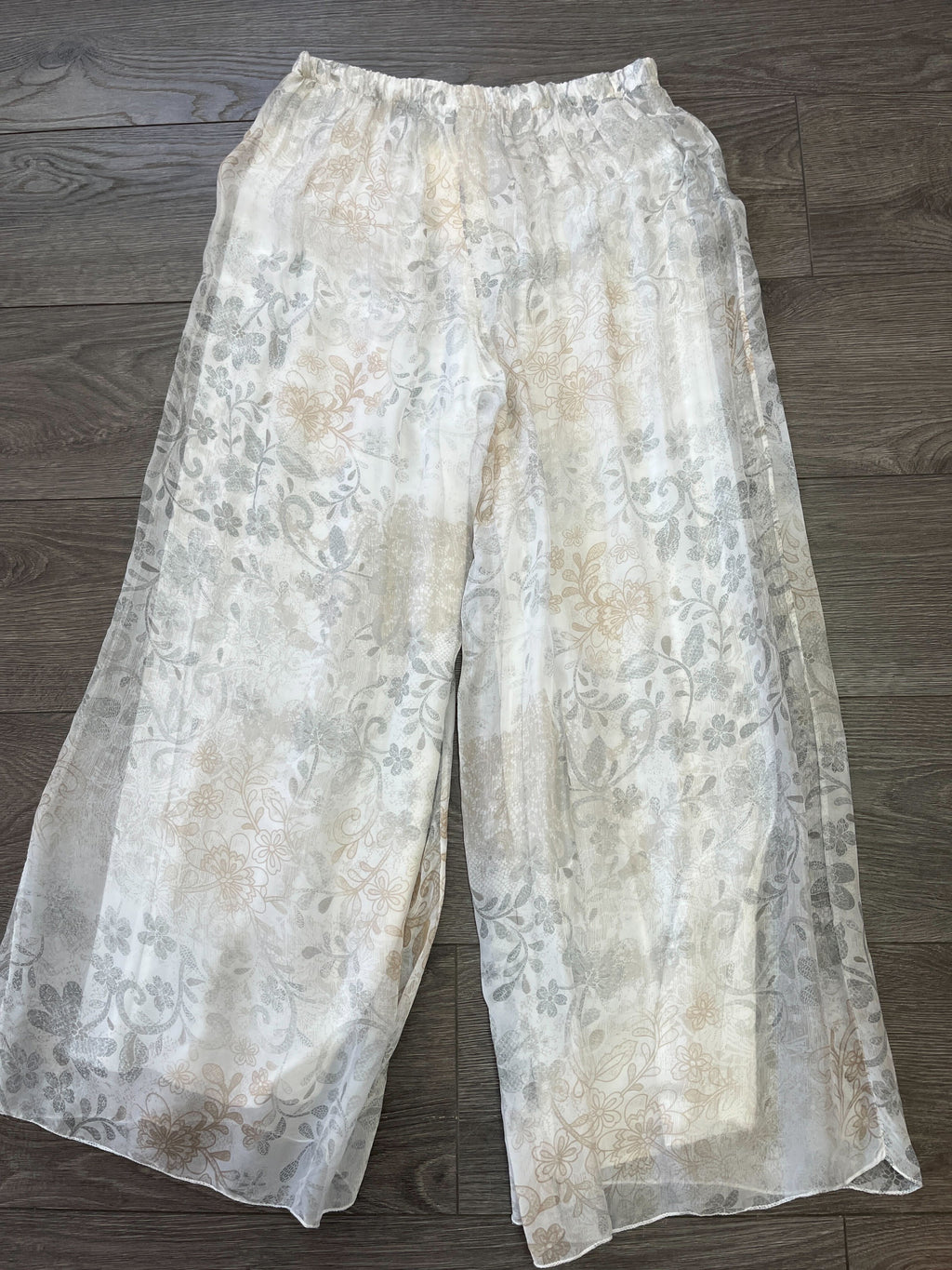 Pantalon en soie