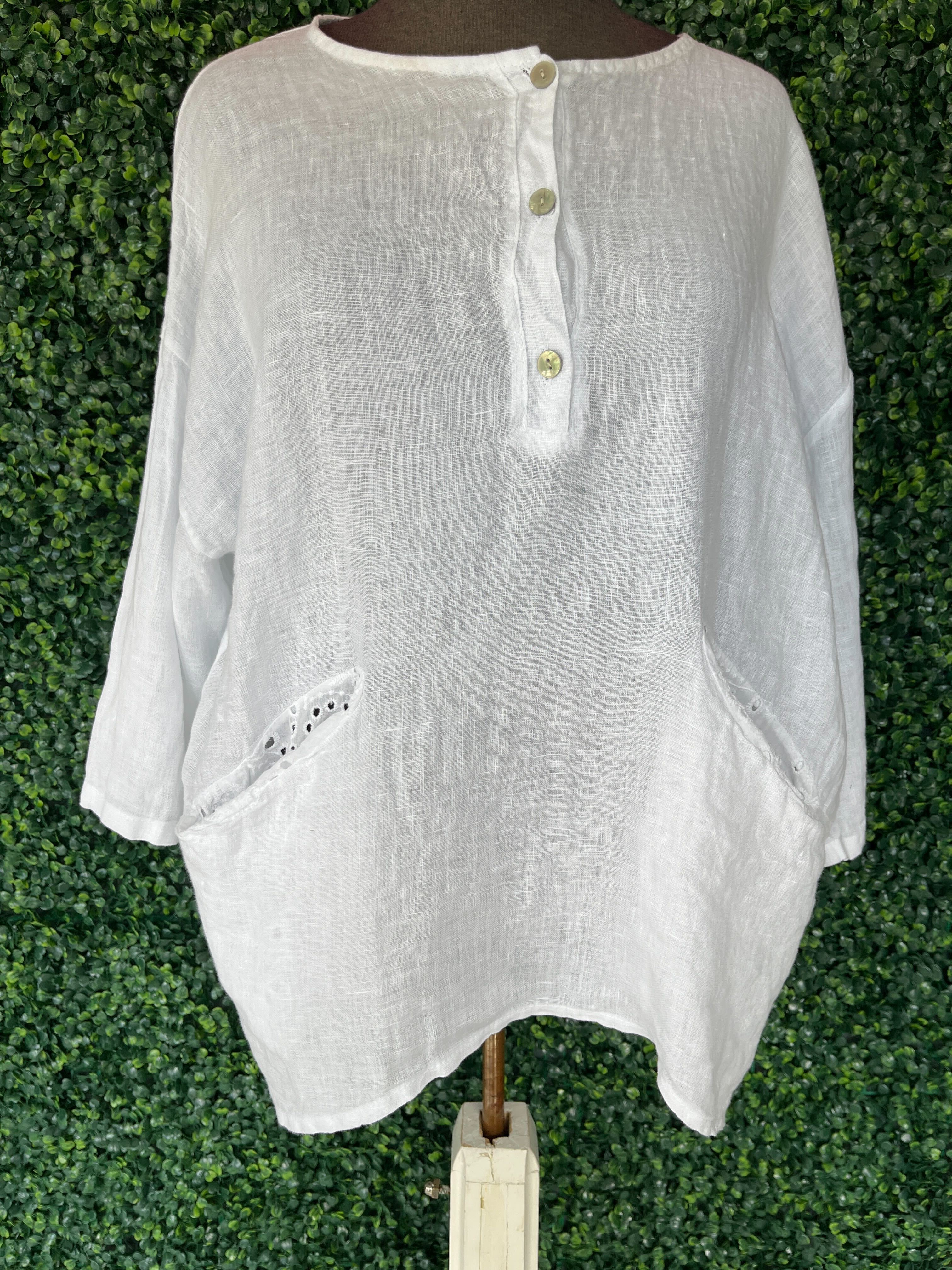 Blouse en Lin