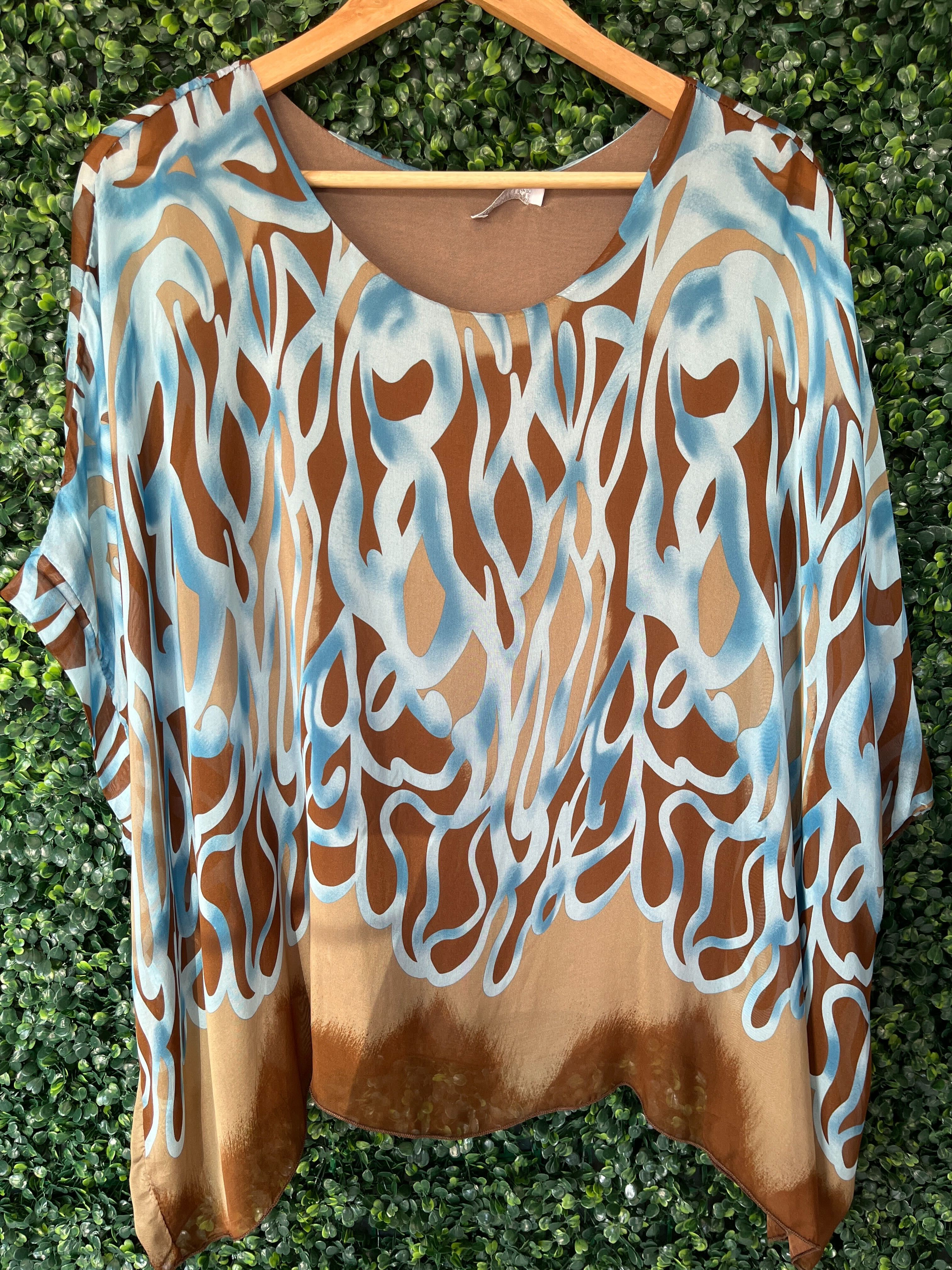 Blouse en soie