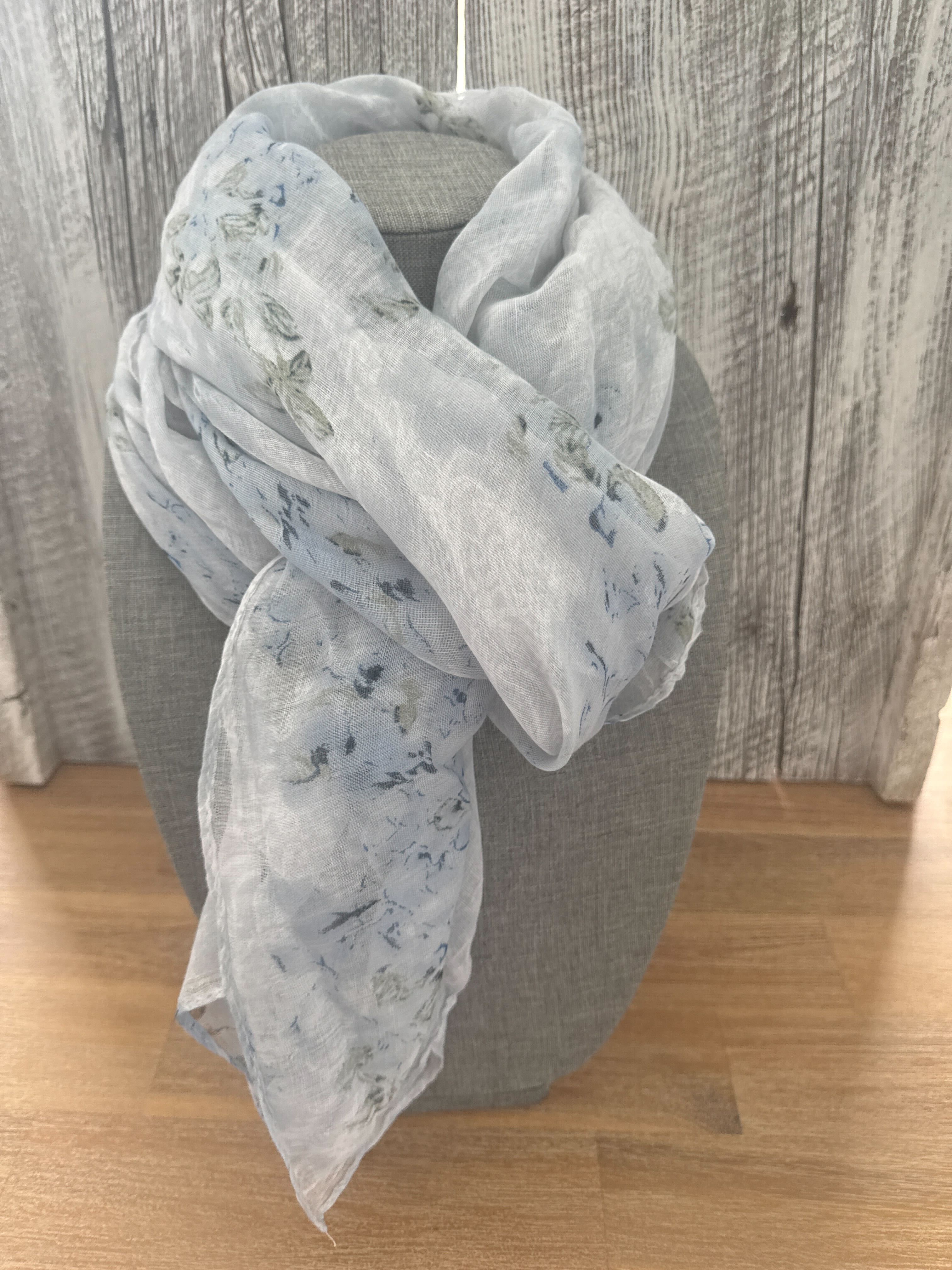 Foulard Bleu Doux