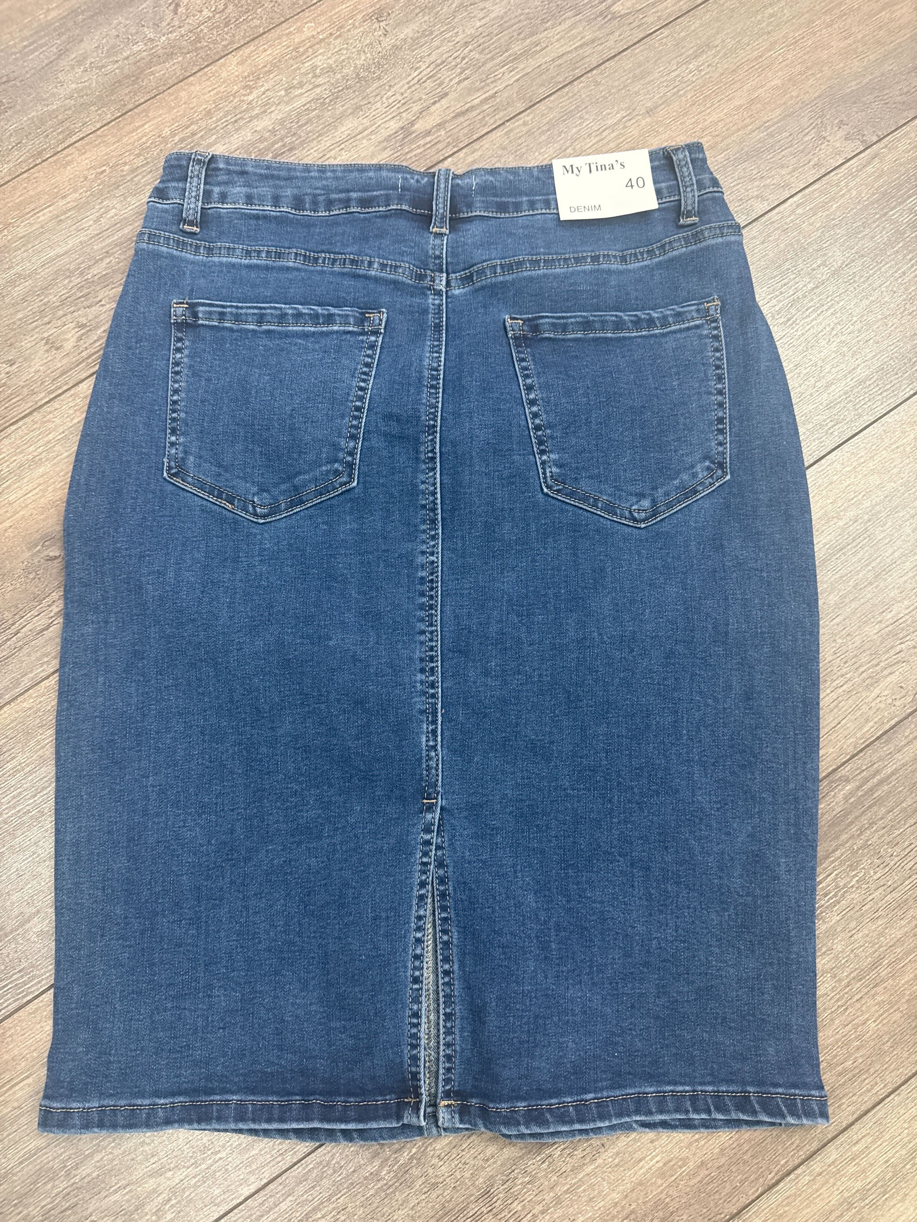 Jupe en jeans
