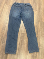 Jeans avec cœurs en paillettes