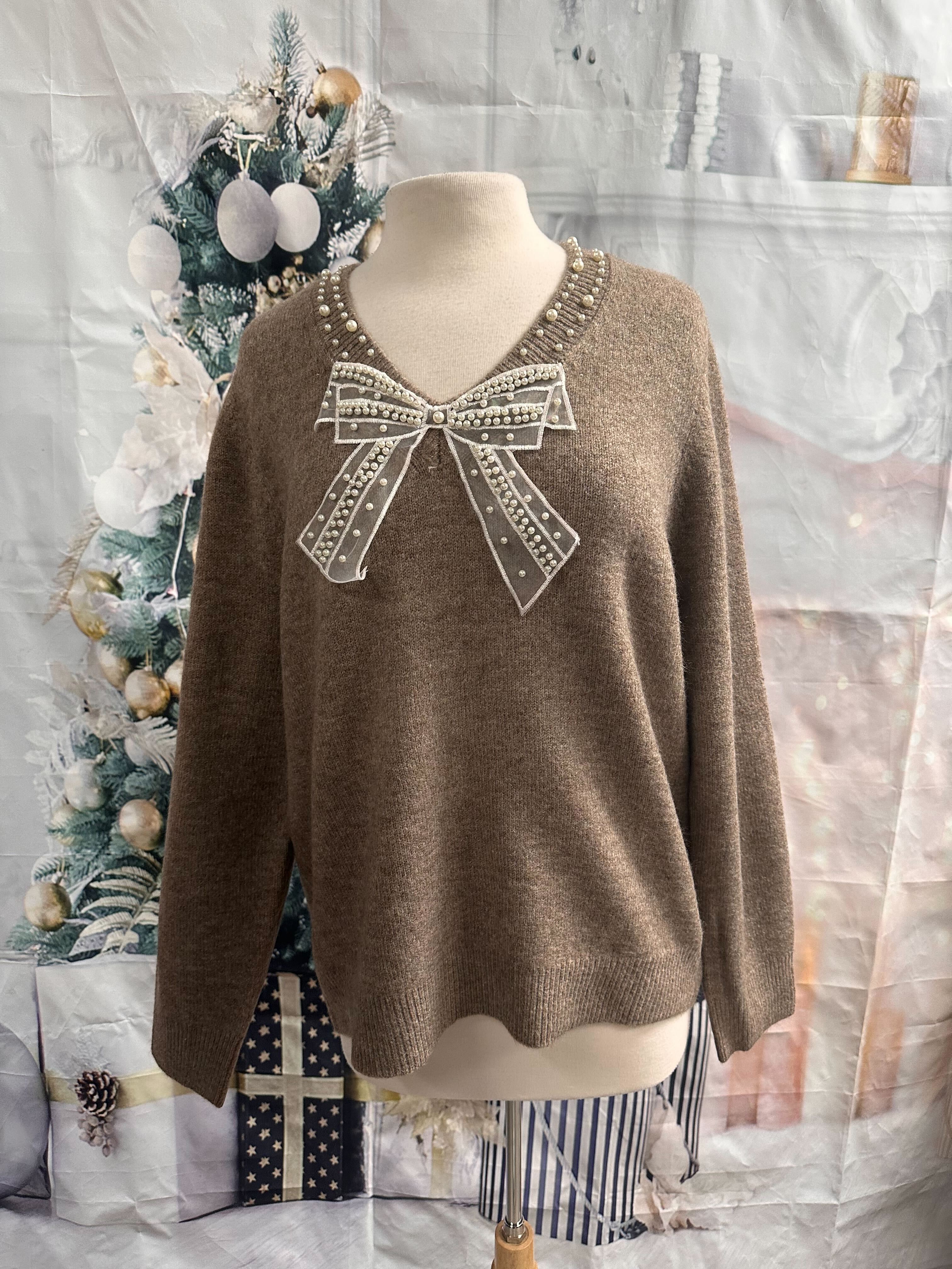 Nouveauté chandail avec boucle automne/hiver 2024-2025- BOUTIQUE SYLBELLE