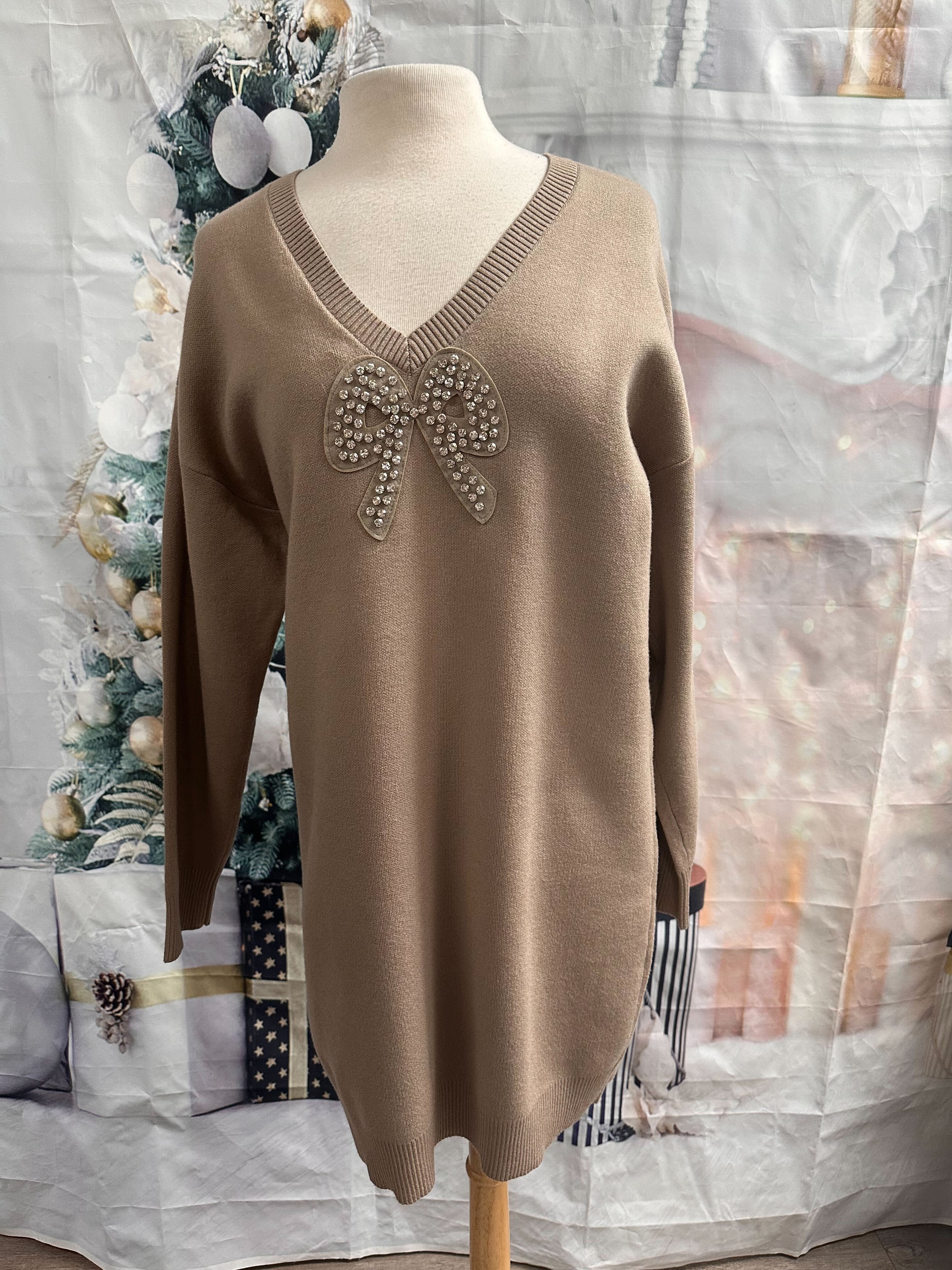 Nouveauté robe/tunique avec boucle automne/hiver 2024-2025- BOUTIQUE SYLBELLE