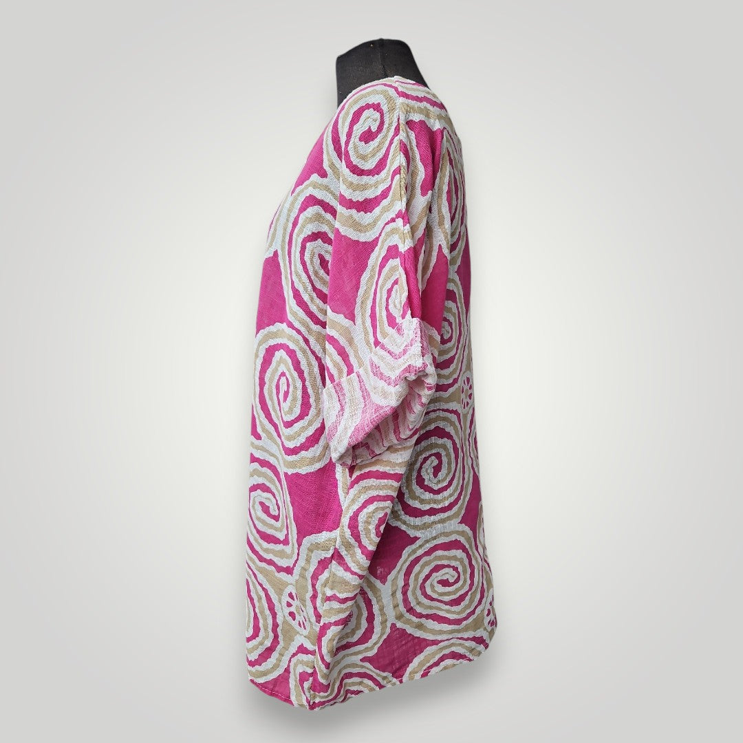 Blouse (motif spirales)