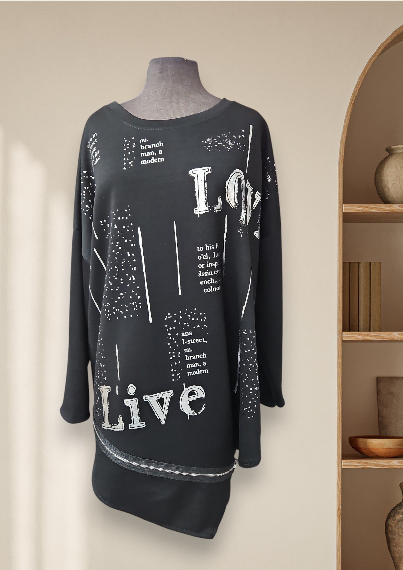 Chandail/tunique (Love, Live)