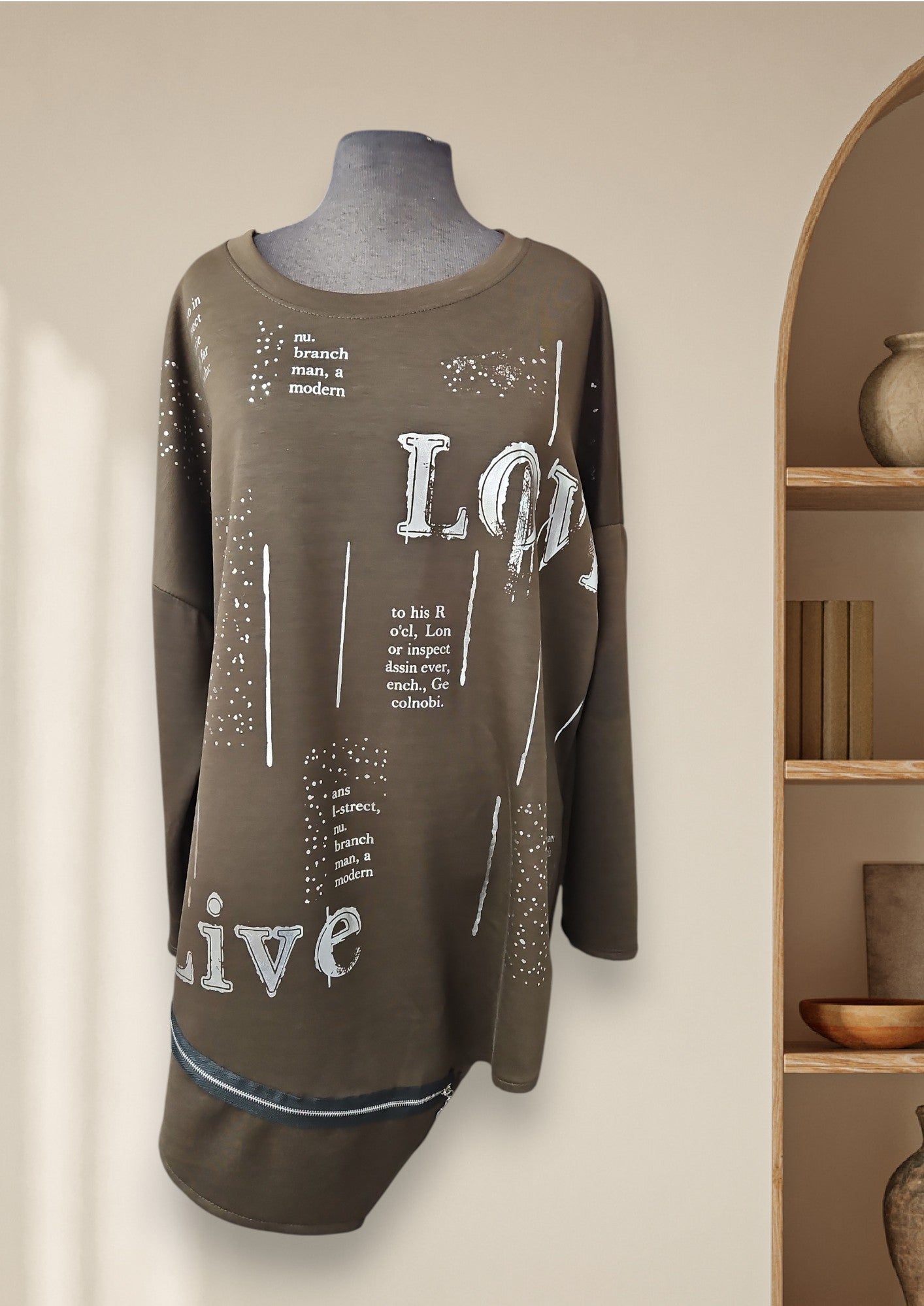 Chandail/tunique (Love, Live)