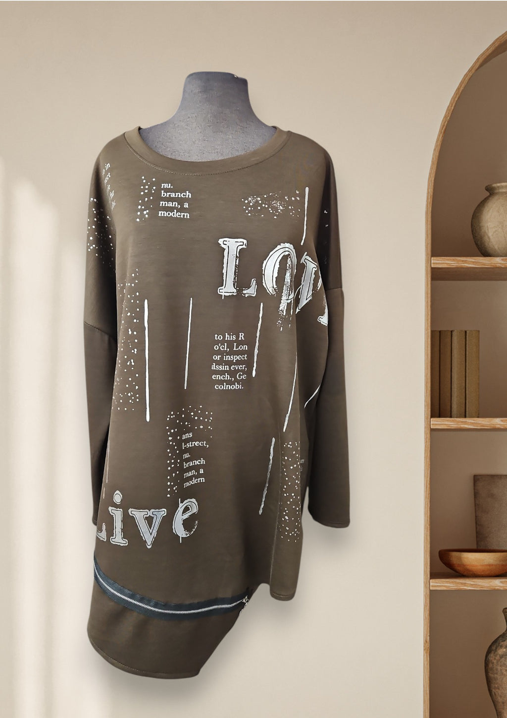 Chandail/tunique (Love, Live)