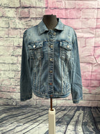 Nouveauté veste en jeans- BOUTIQUE SYLBELLE