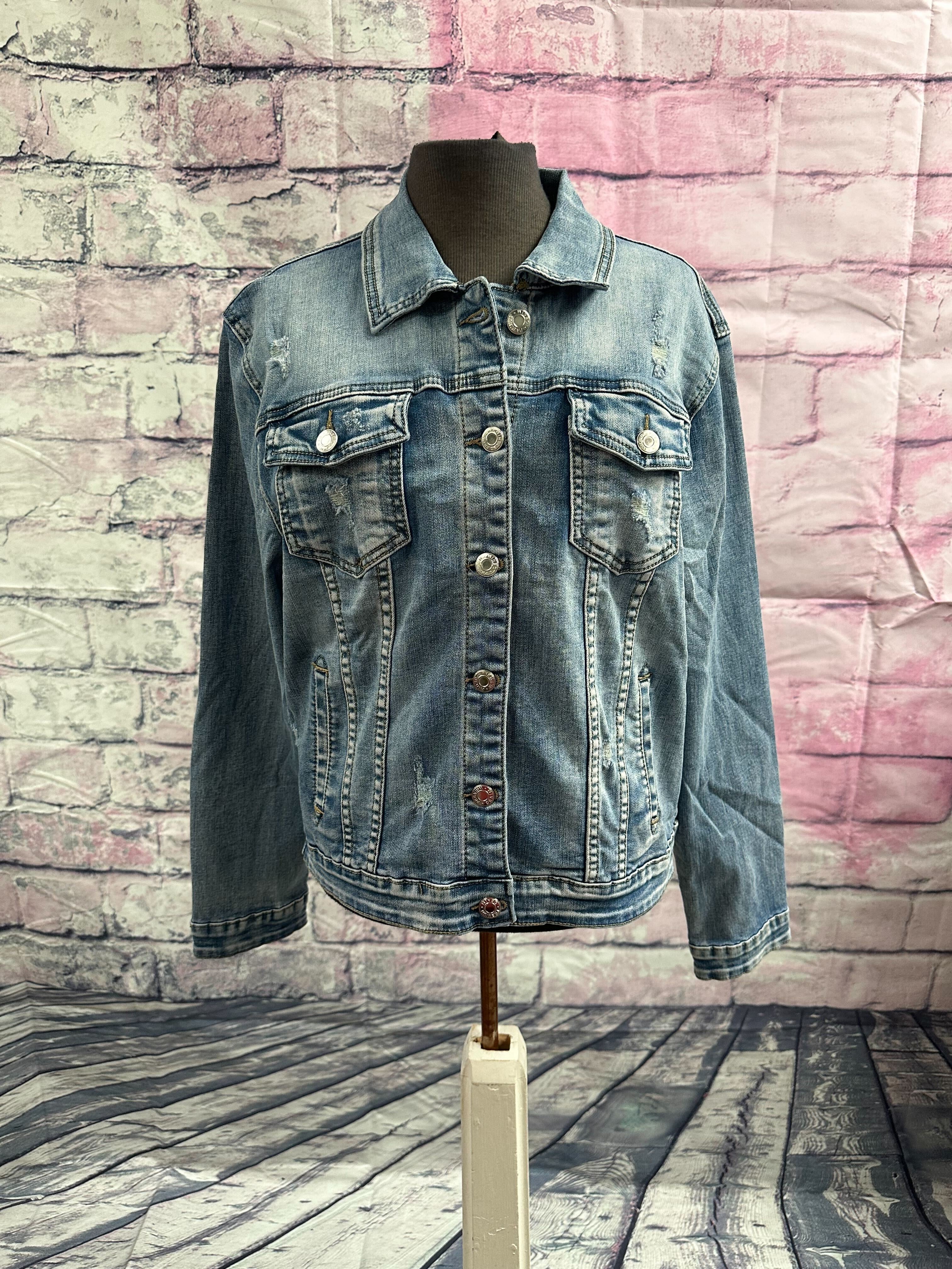 Nouveauté veste en jeans- BOUTIQUE SYLBELLE