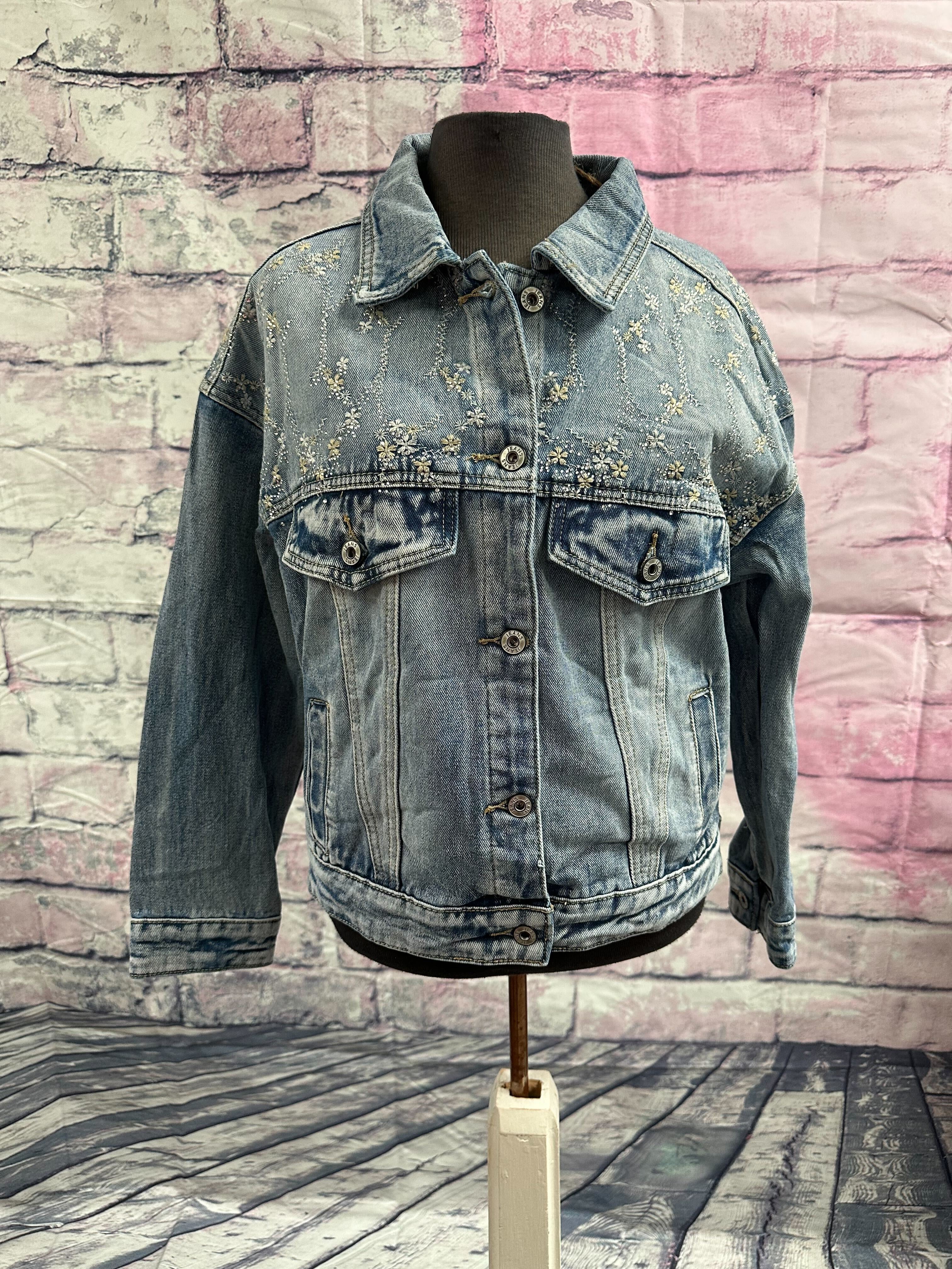 Nouveauté veste en jeans- BOUTIQUE SYLBELLE