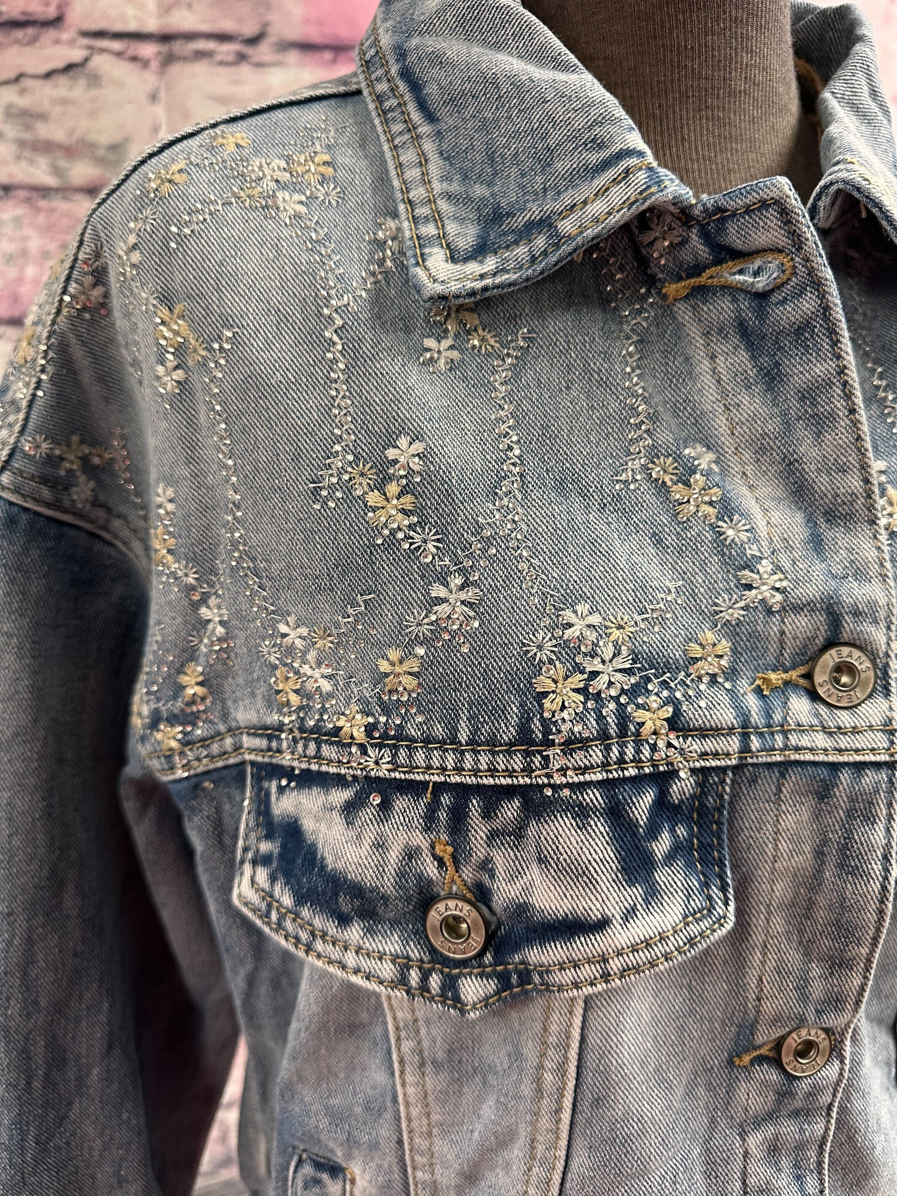Nouveauté veste en jeans- BOUTIQUE SYLBELLE