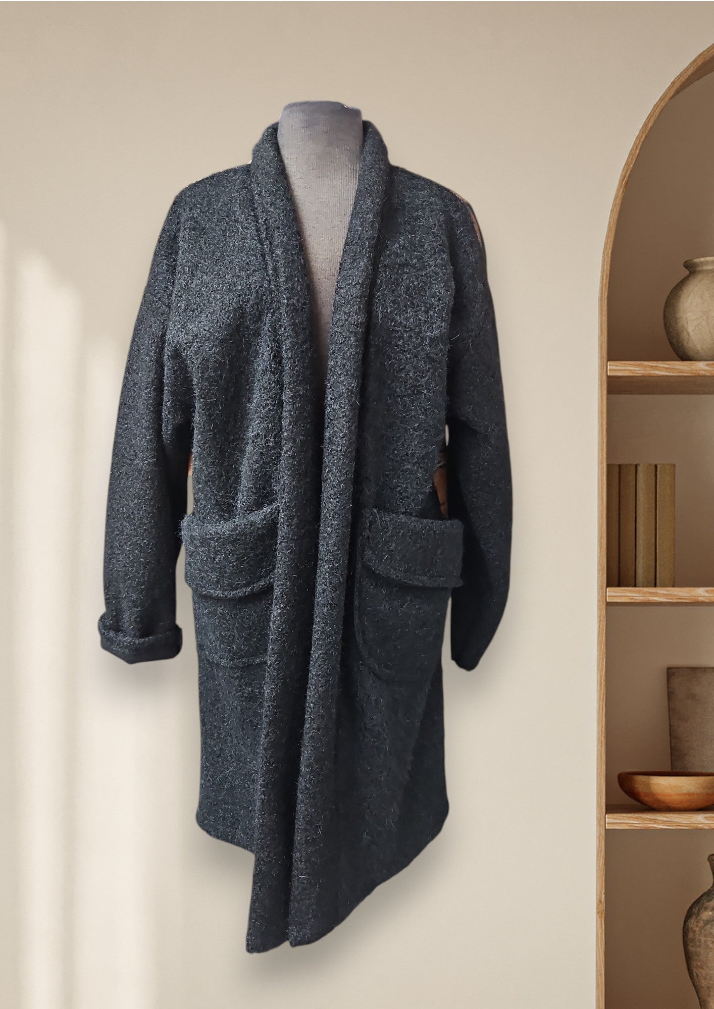 Manteau avec motif de taureau aztec