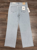 Jeans avec fleurs en brillants