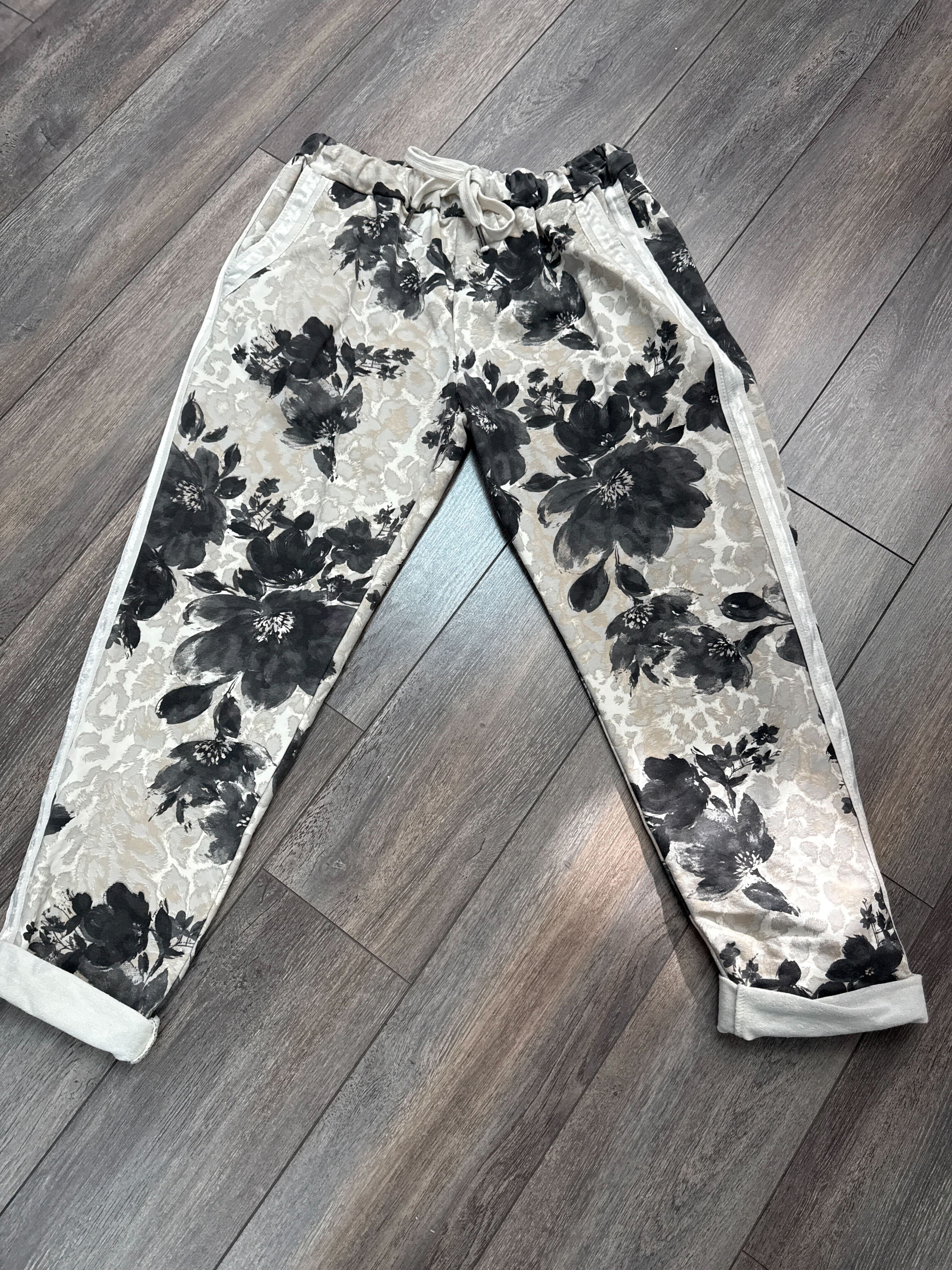 Pantalon fleuris