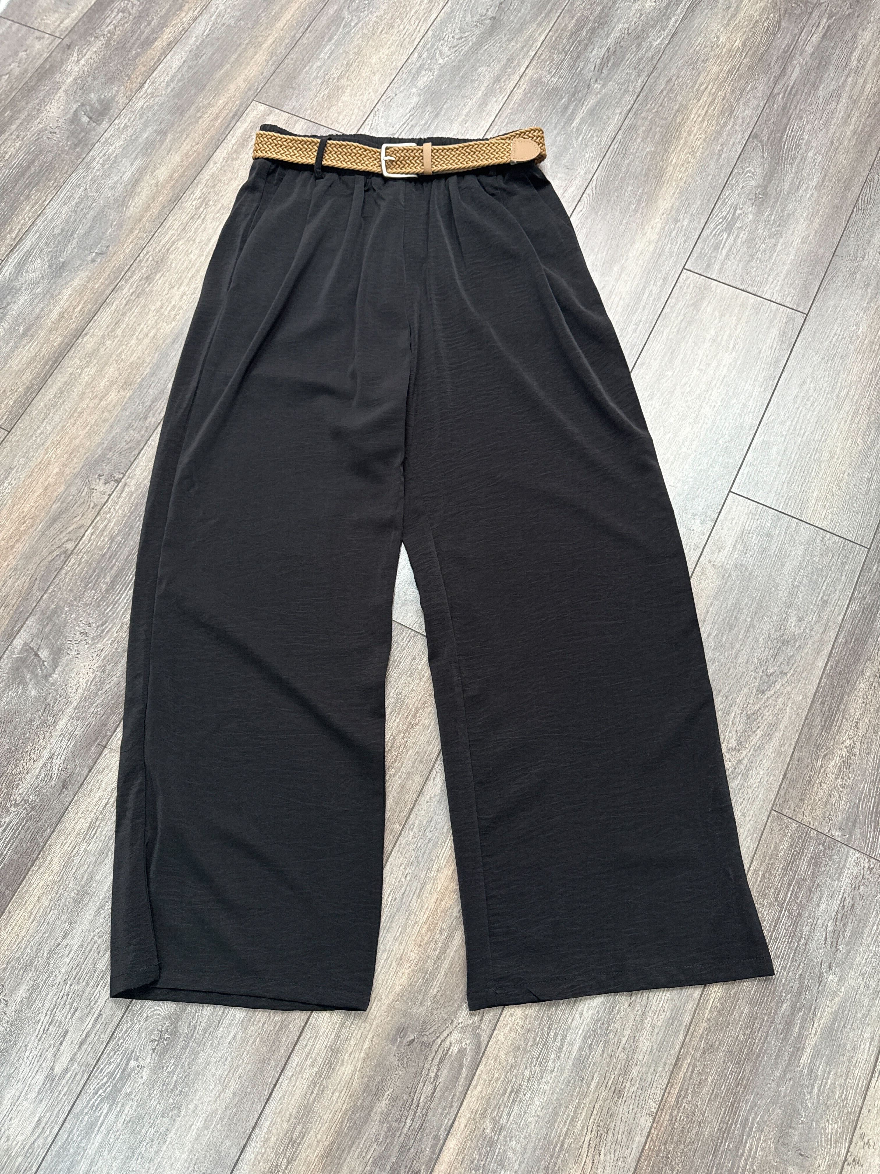 Pantalon avec ceinture