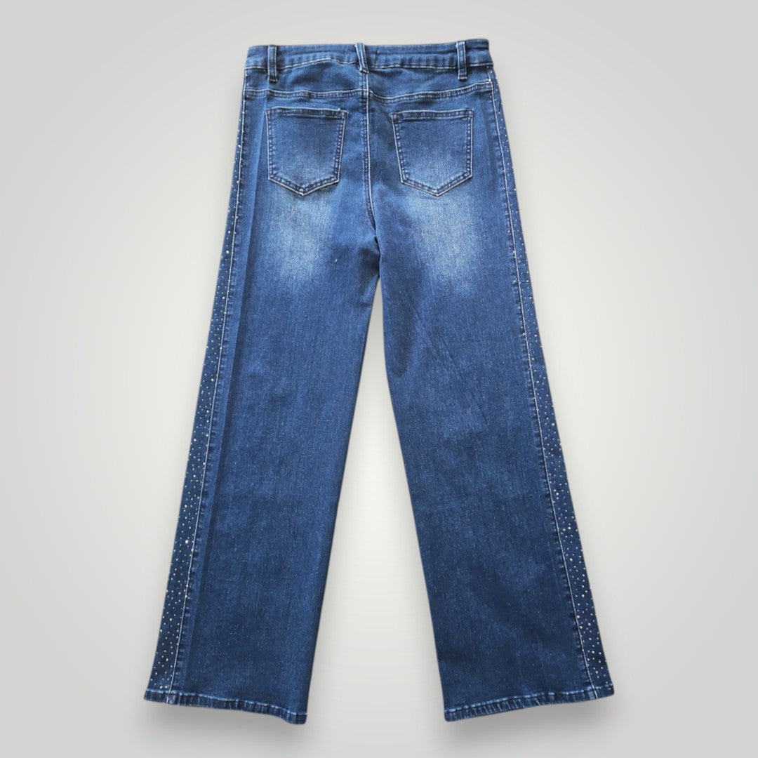 Jeans Orange Fashion Village (brillants sur les côtés)