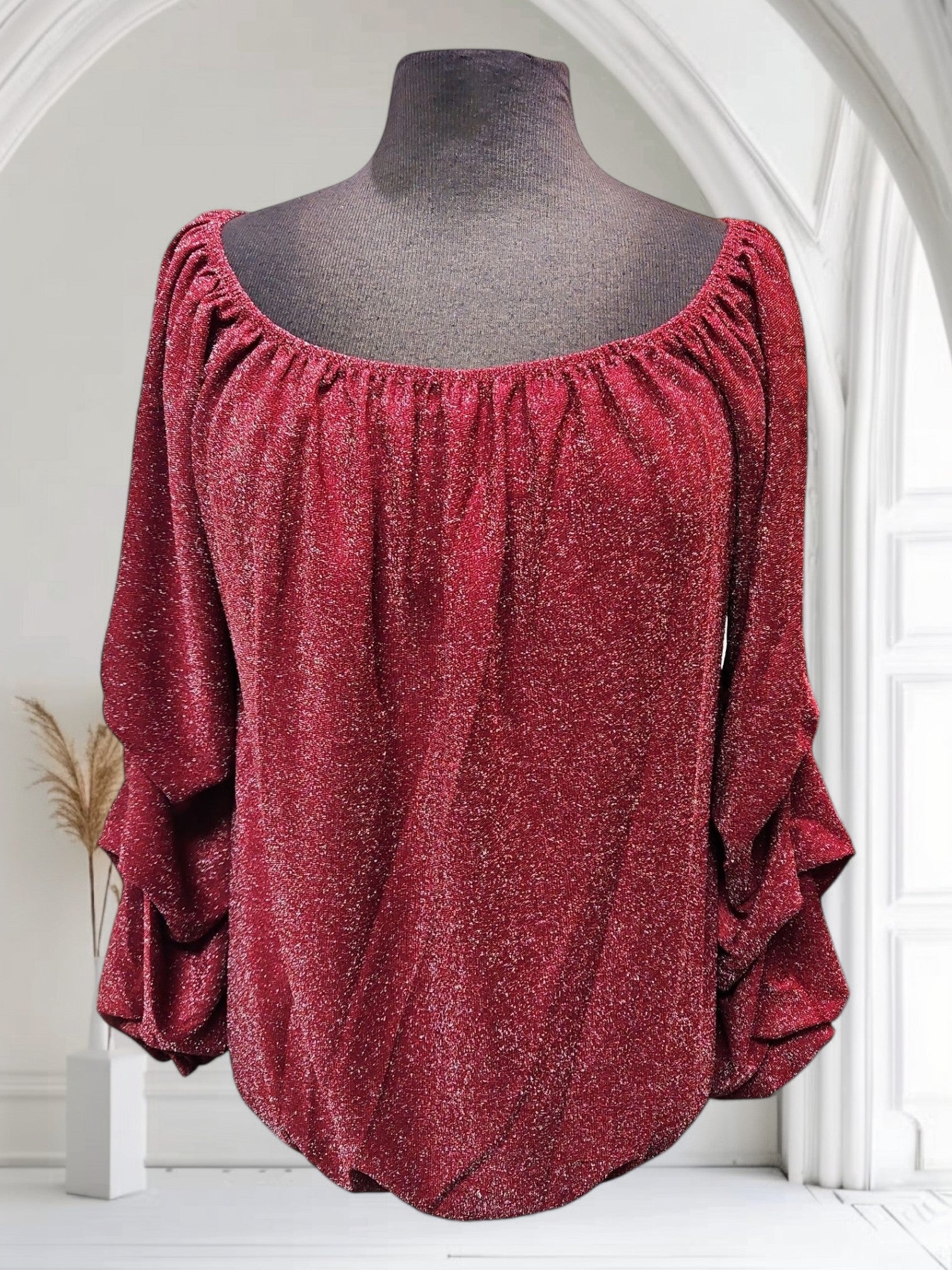 Blouse brillante