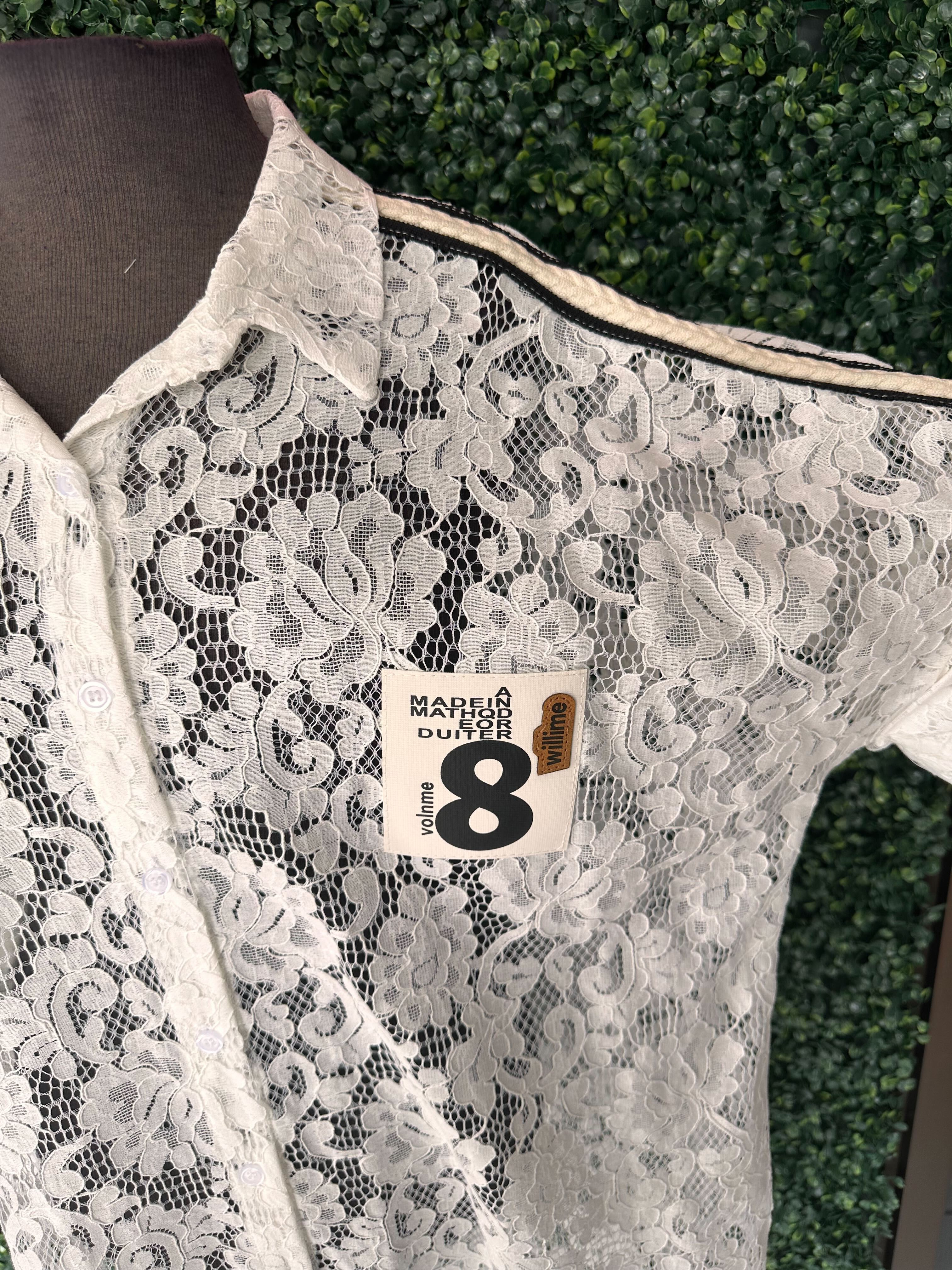 Blouse en dentelle