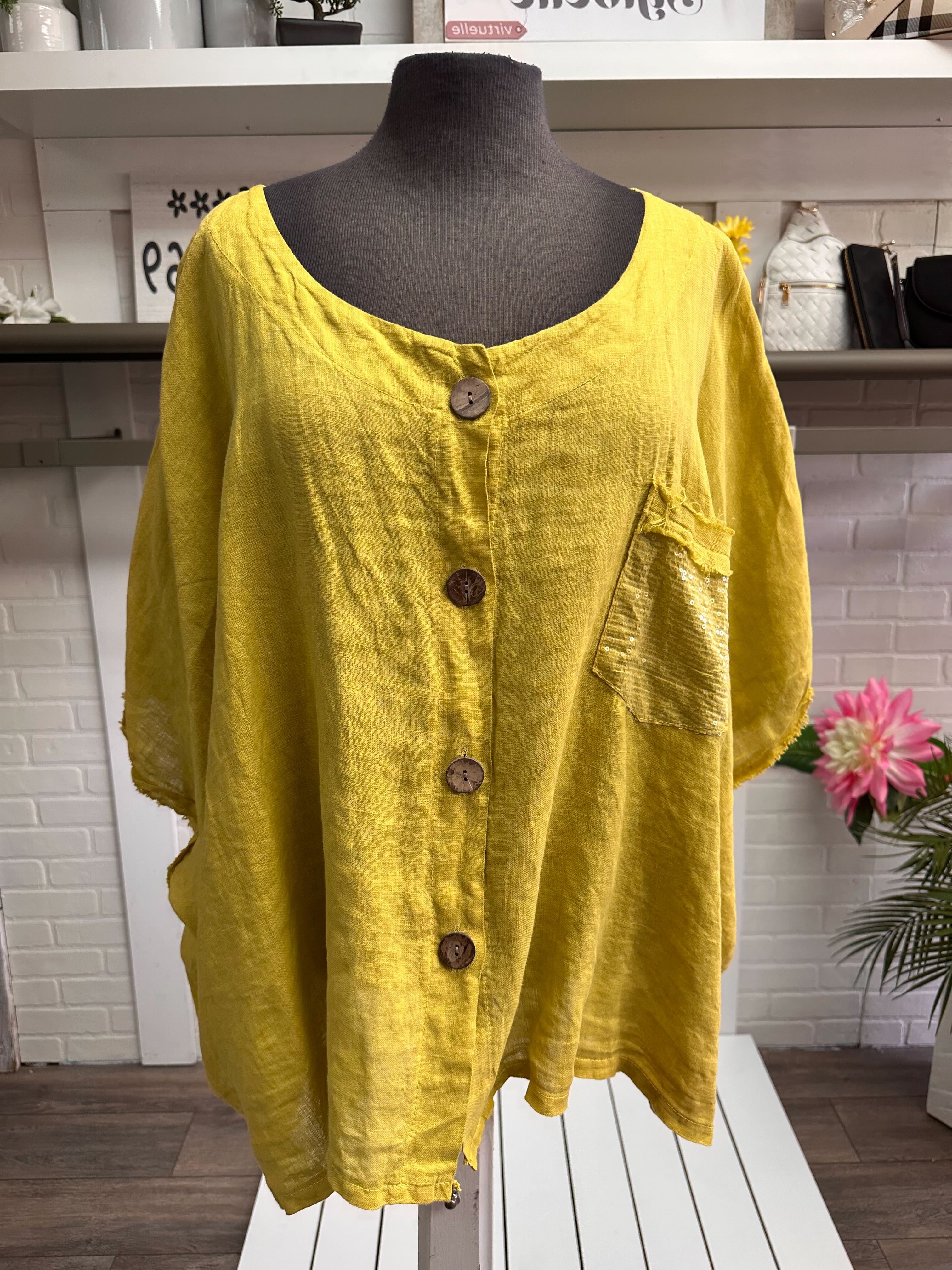 Blouse en lin