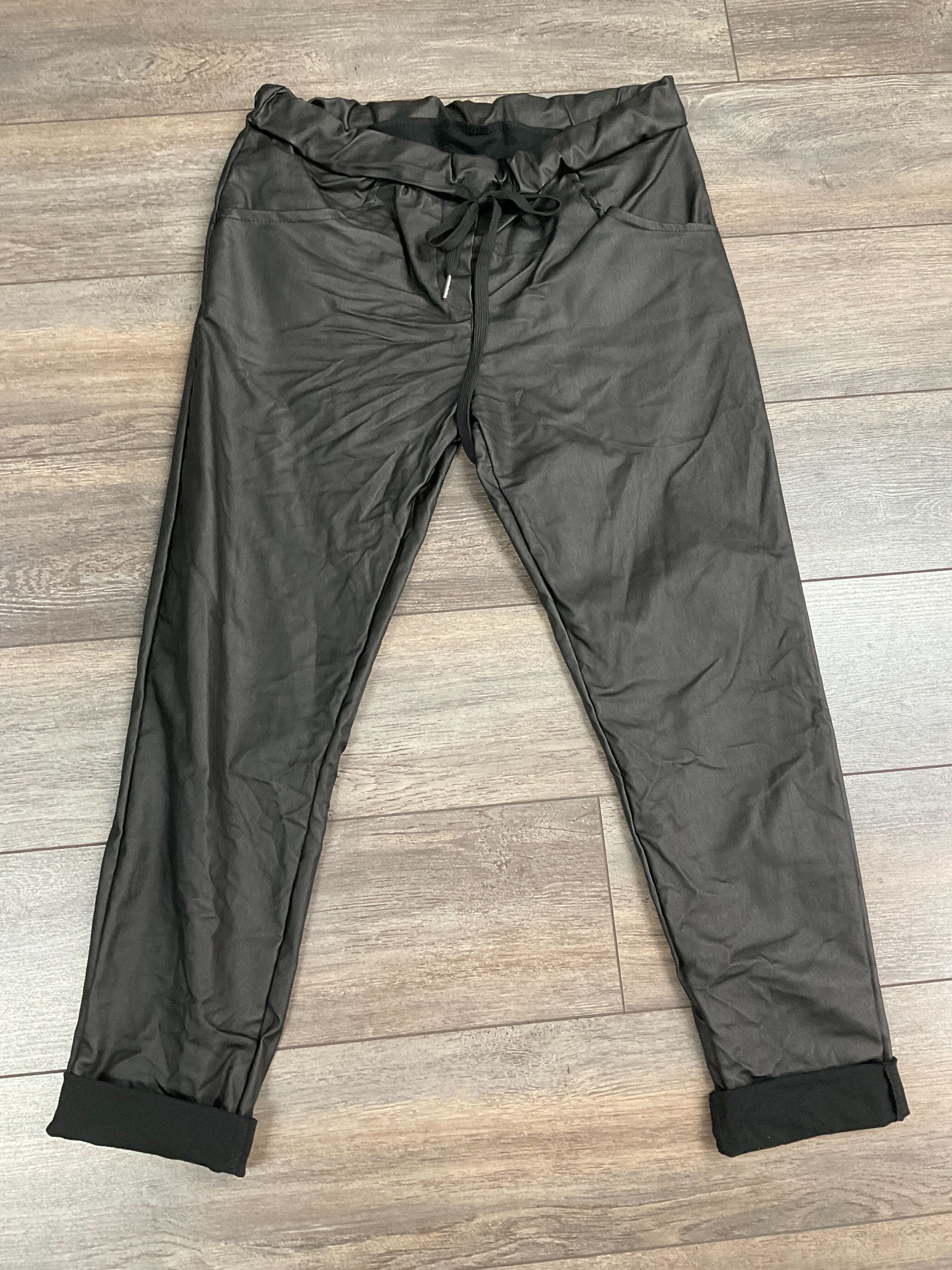 Nouveauté pantalon de cuir automne/hiver 2024-2025- BOUTIQUE SYLBELLE