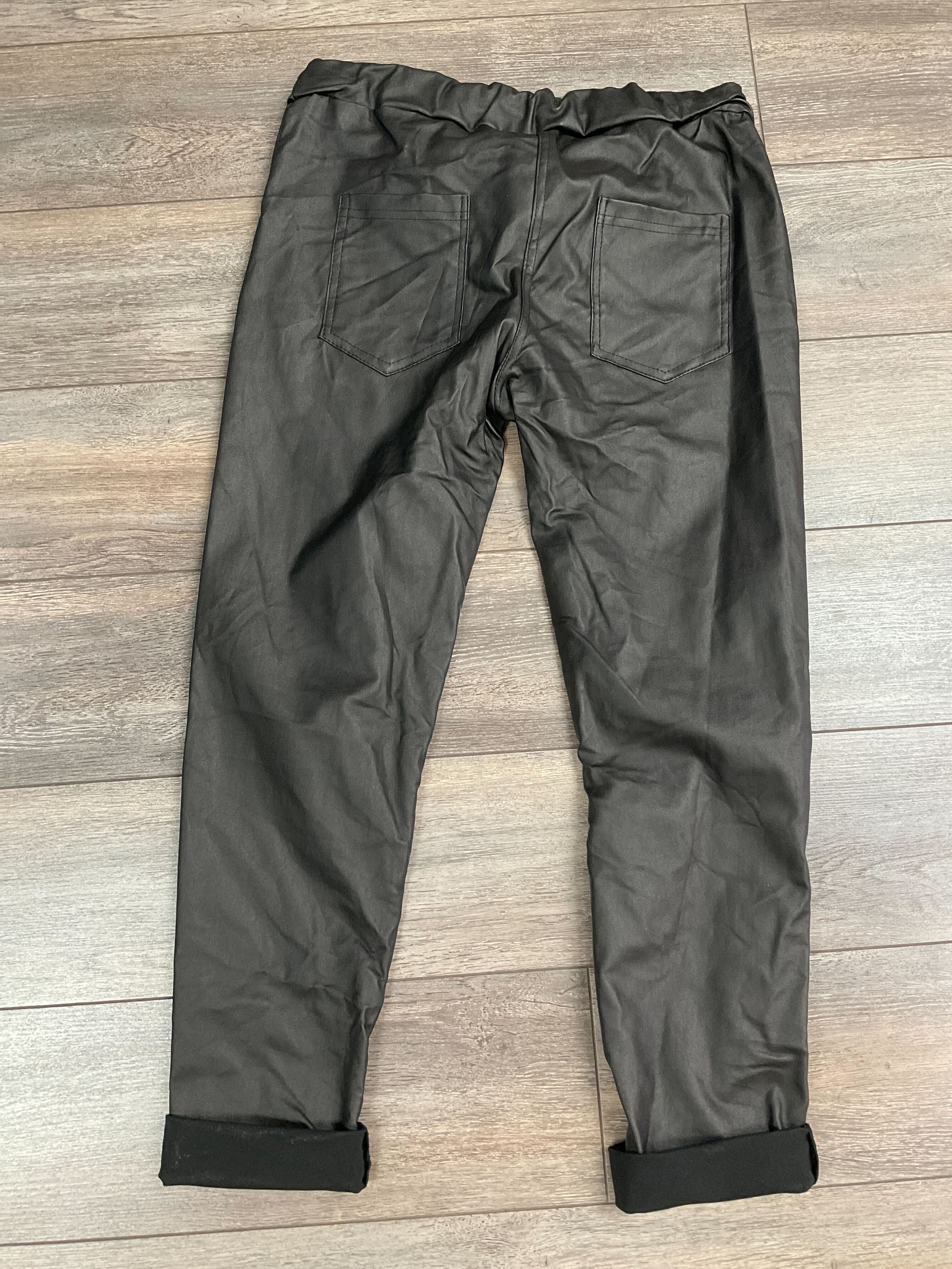 Nouveauté pantalon de cuir automne/hiver 2024-2025- BOUTIQUE SYLBELLE