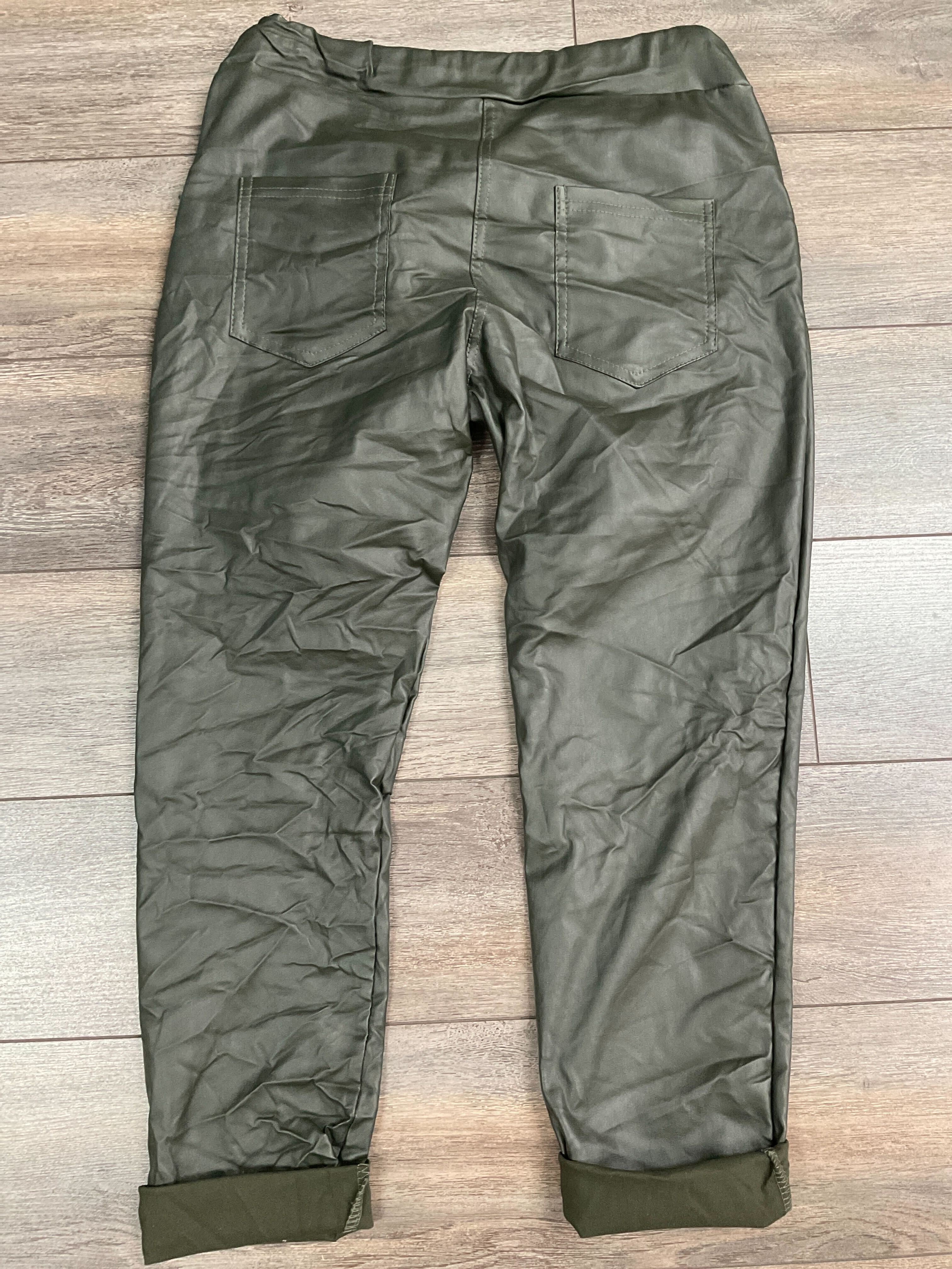 Nouveauté pantalon de cuir automne/hiver 2024-2025- BOUTIQUE SYLBELLE