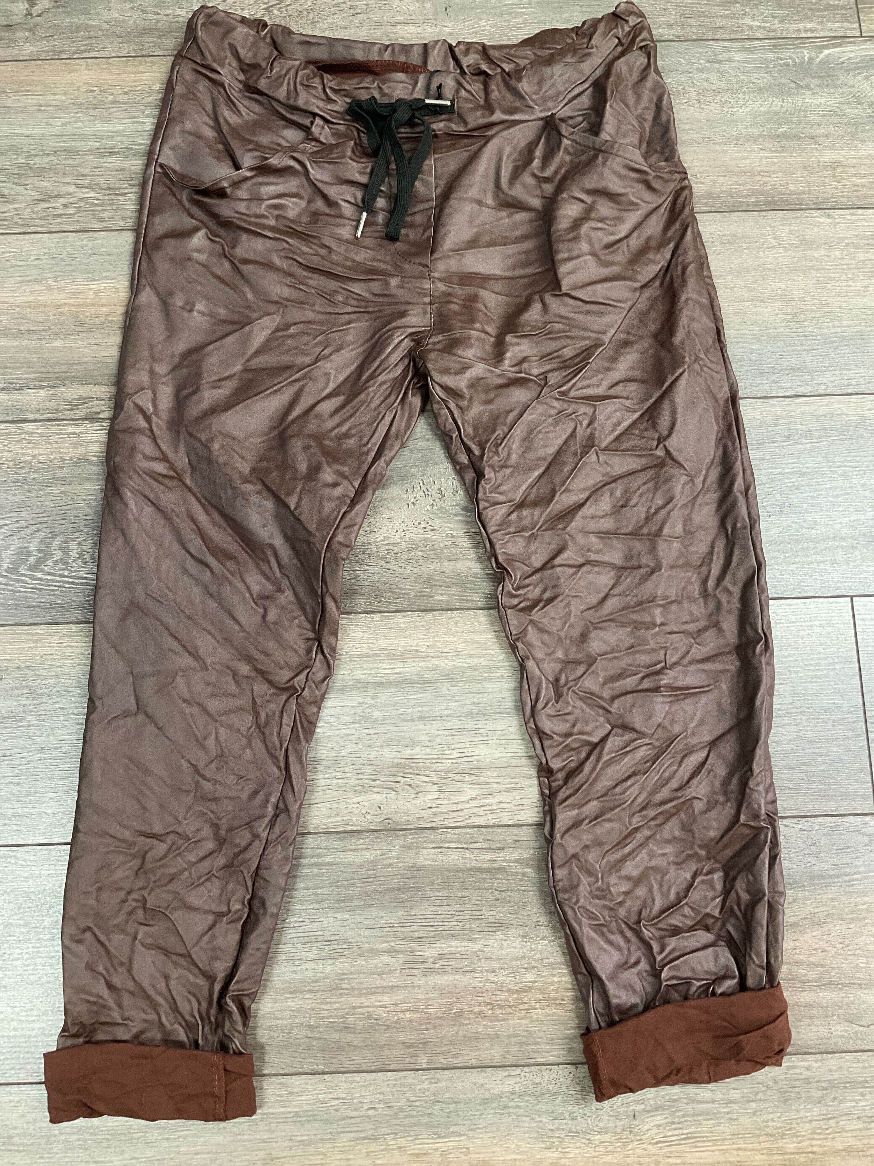 Nouveauté pantalon de cuir automne/hiver 2024-2025- BOUTIQUE SYLBELLE