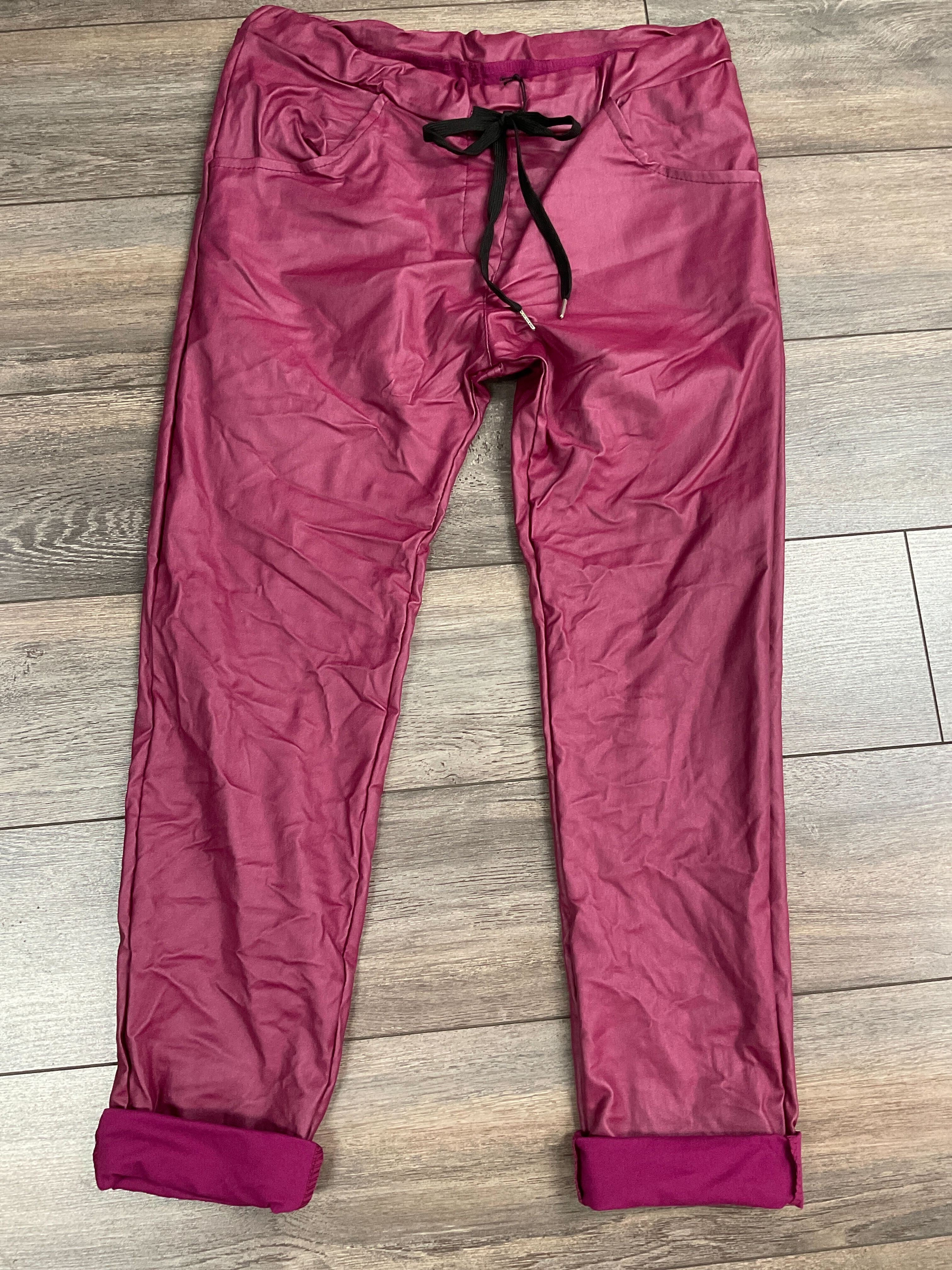 Nouveauté pantalon de cuir automne/hiver 2024-2025- BOUTIQUE SYLBELLE