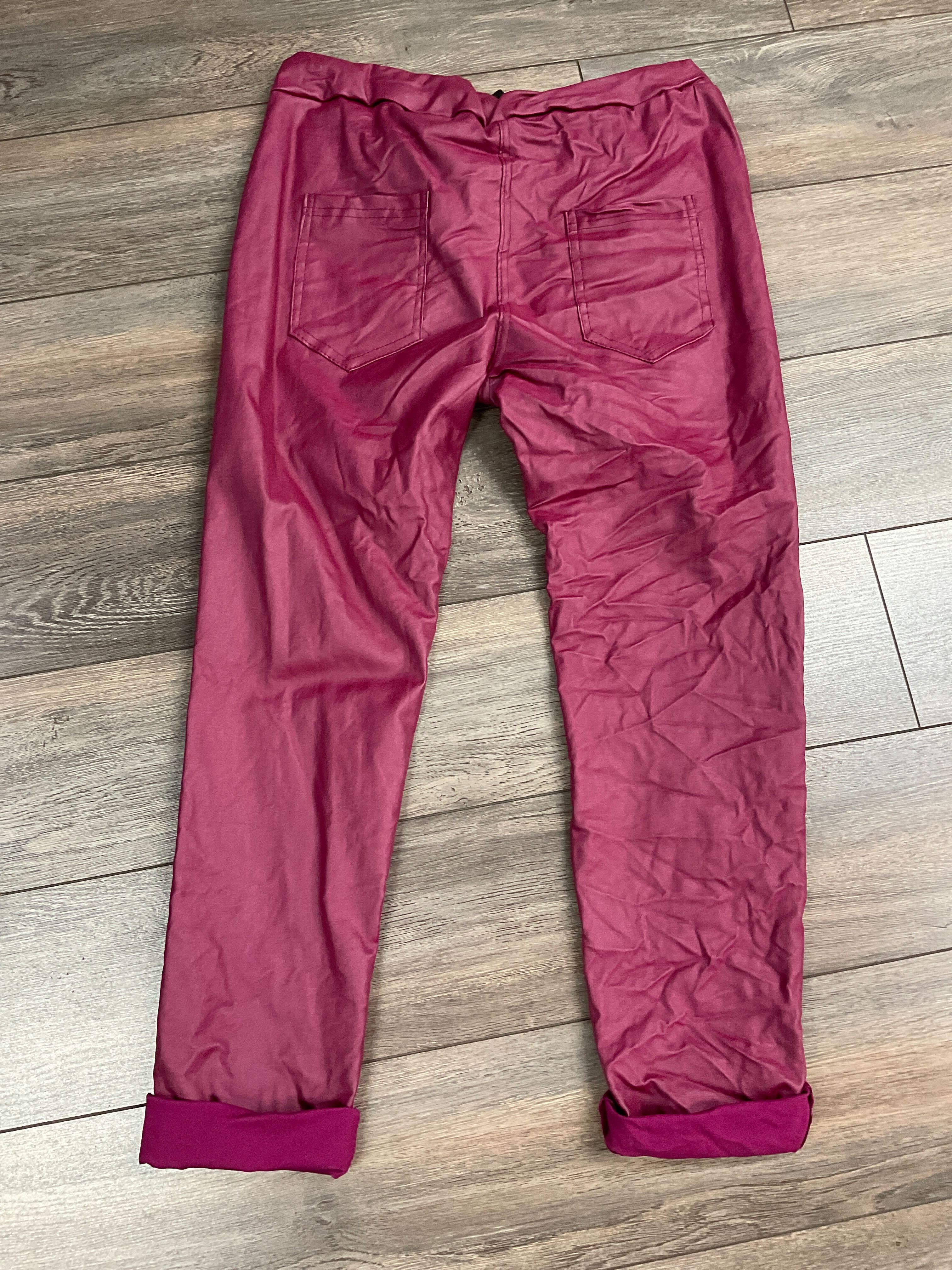 Nouveauté pantalon de cuir automne/hiver 2024-2025- BOUTIQUE SYLBELLE